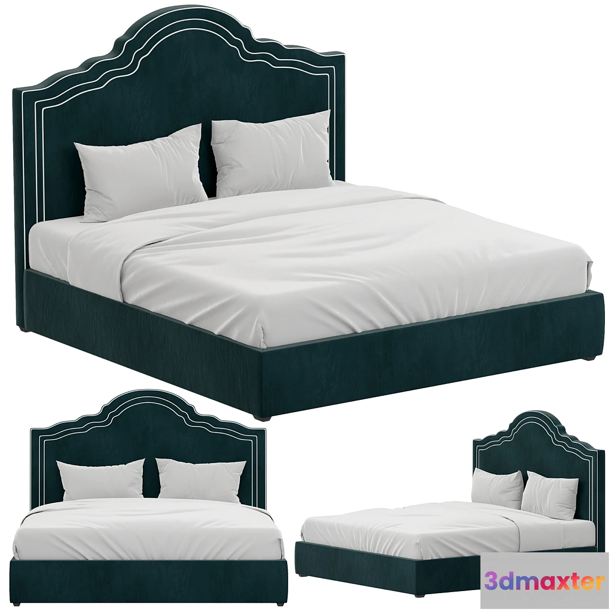 1404888 - Dantone Home Bed Moon 3D Max