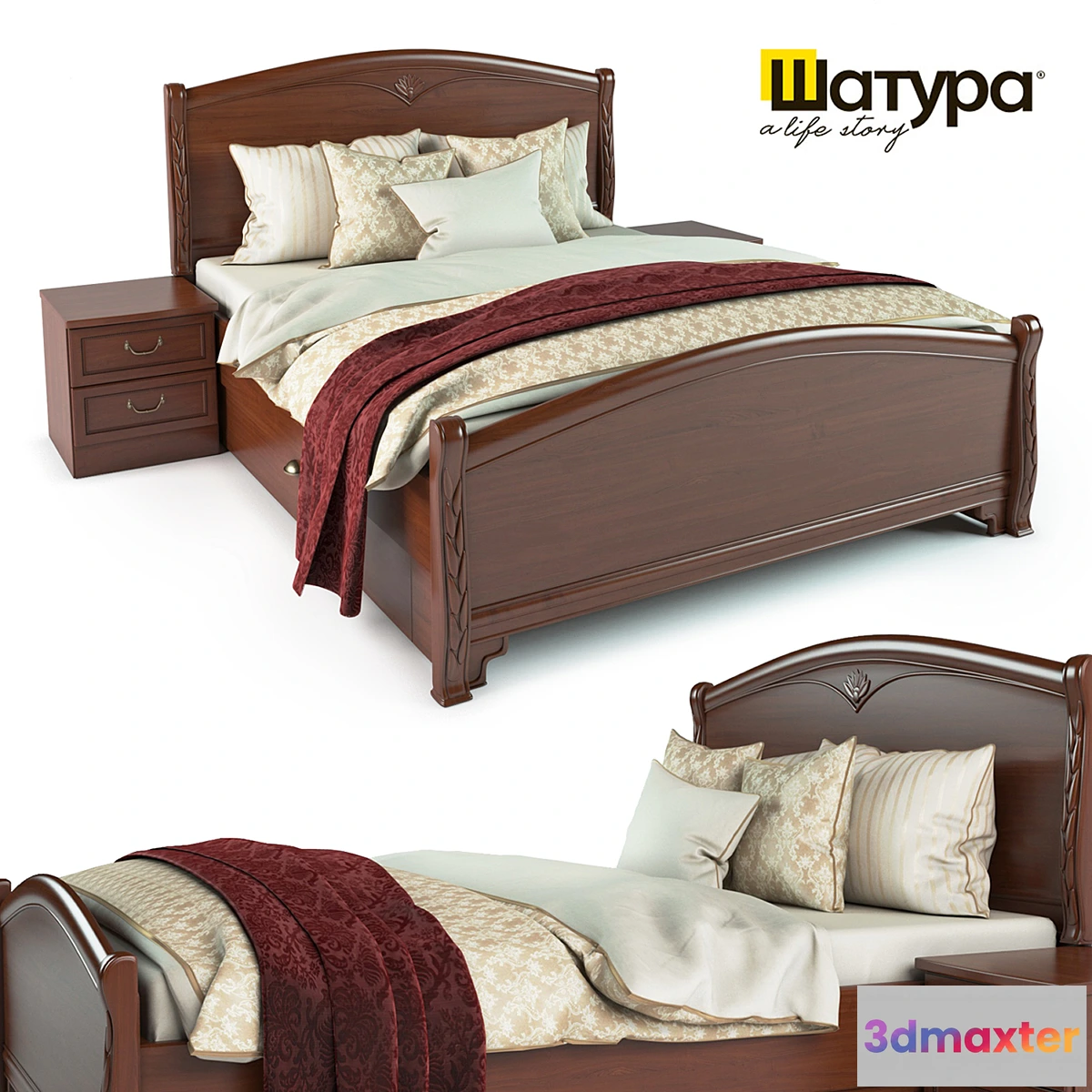 1406008 - Shatura Camellia 3D Max