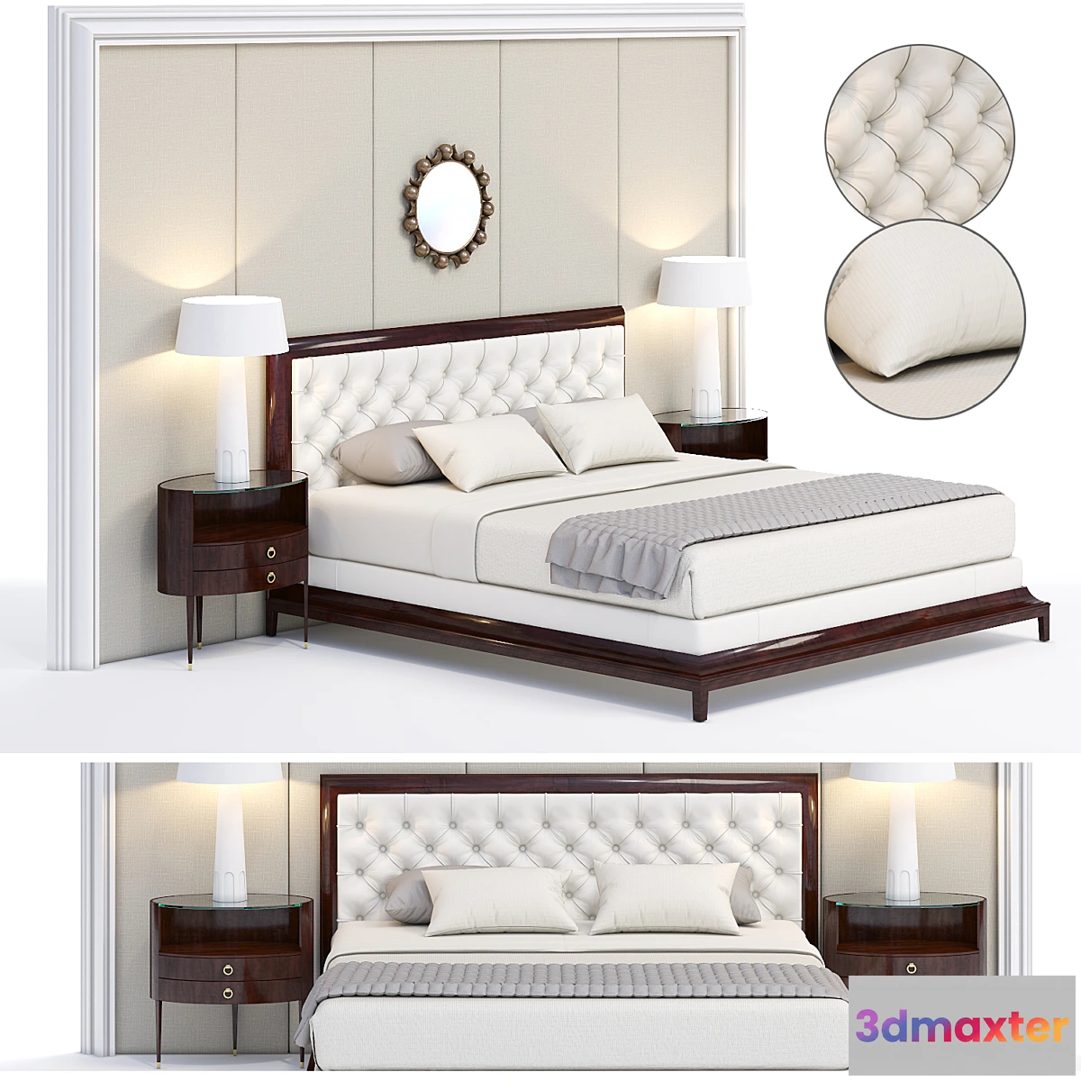 1406708 - Baker Bed 3D Max