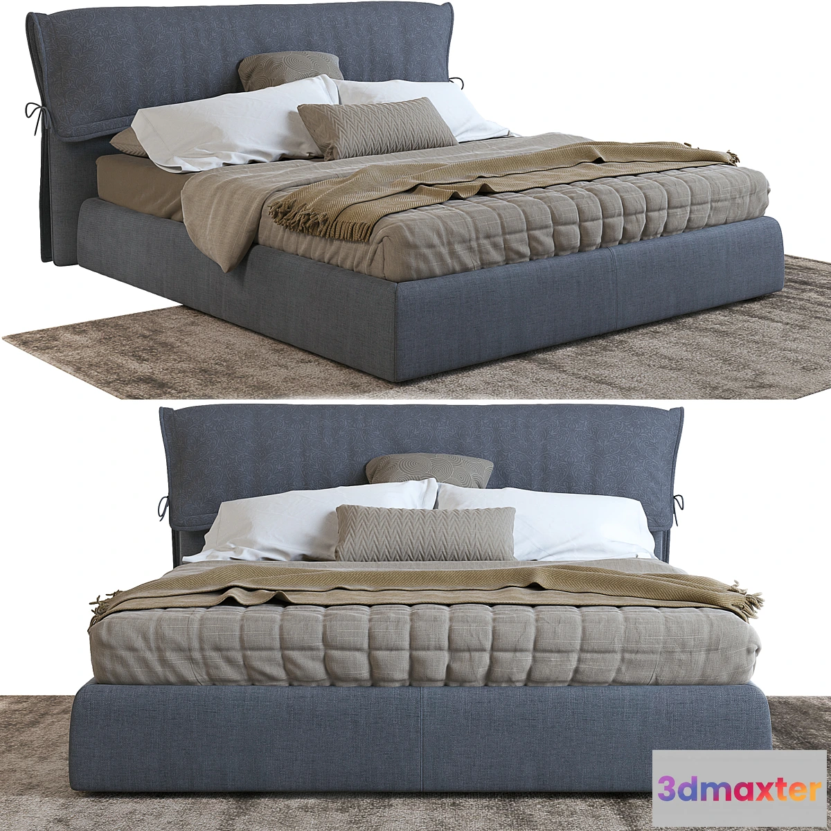 1411418 - Dixon bed 3D Max