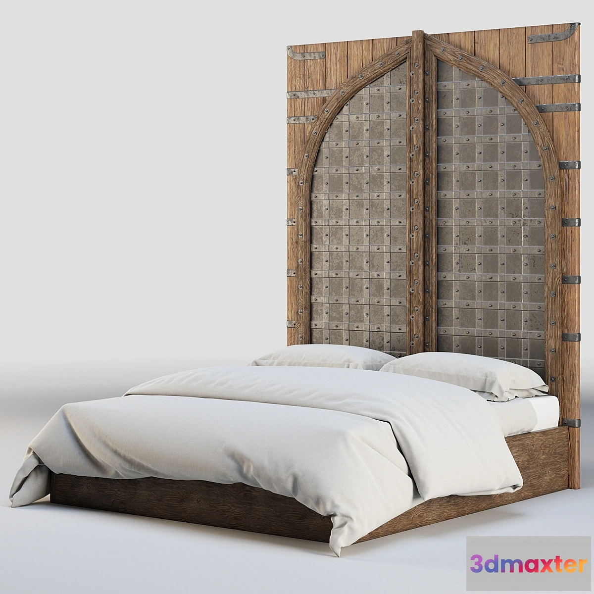 1412406 - RH INDIAN FORTRESS BED 3D Max