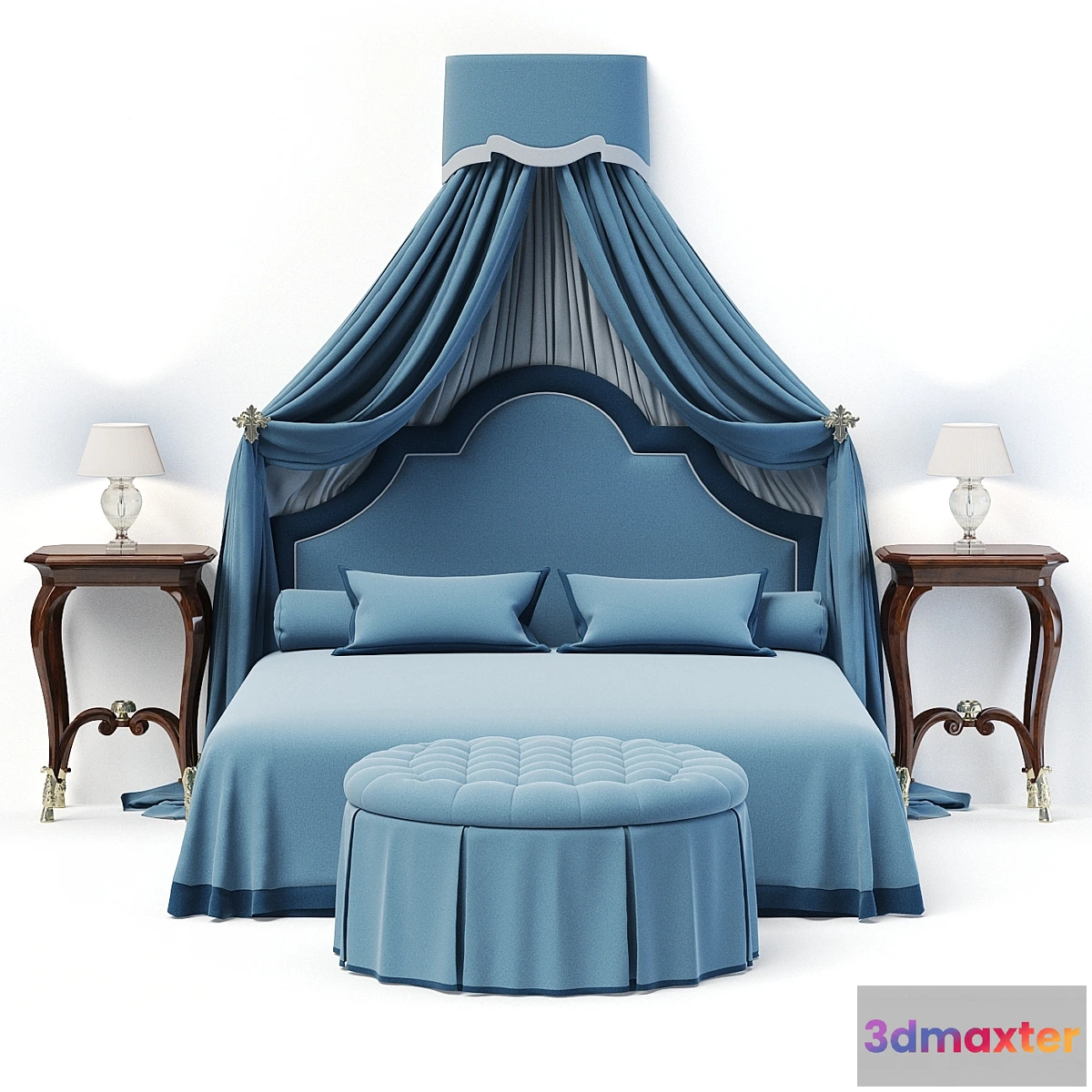 1417962 - Canopy bed 3D Max