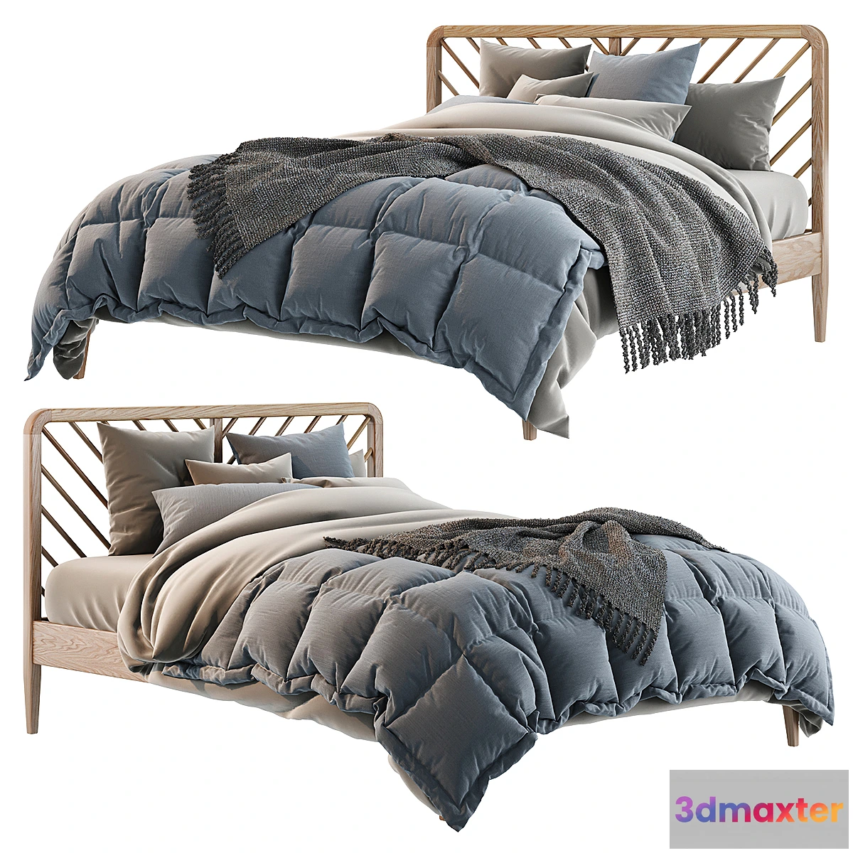 1419880 - Bed ANDA By La Redoute 3D Max