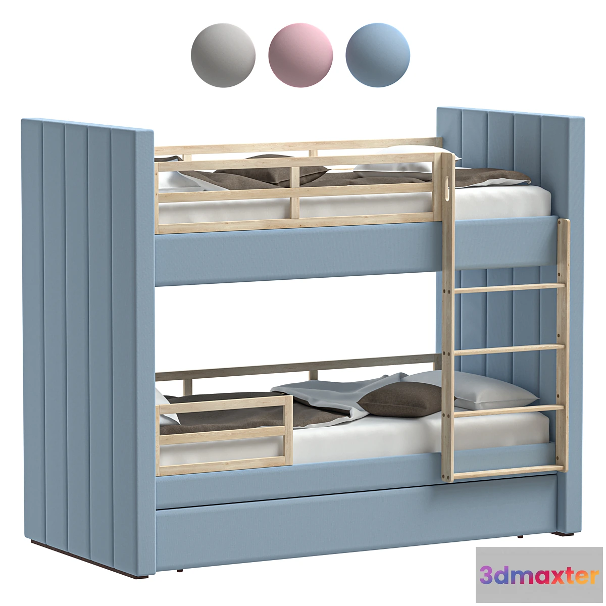 1426648 - Children’s Bunk Bed Cozy 3D Max
