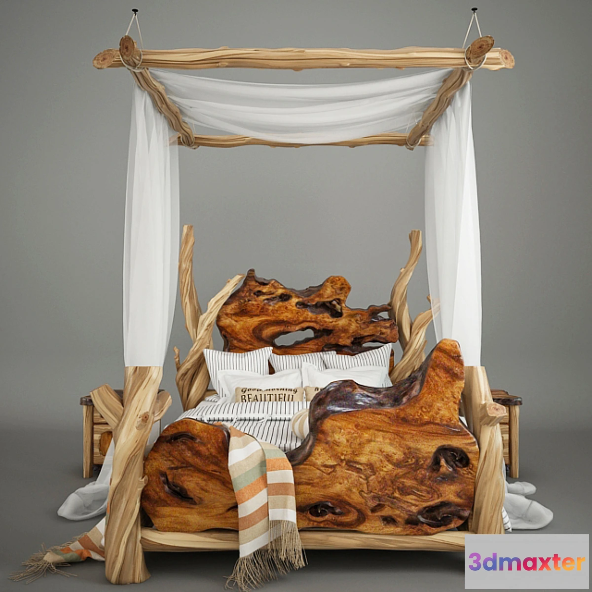 1427018 - Country Bed 3D Max