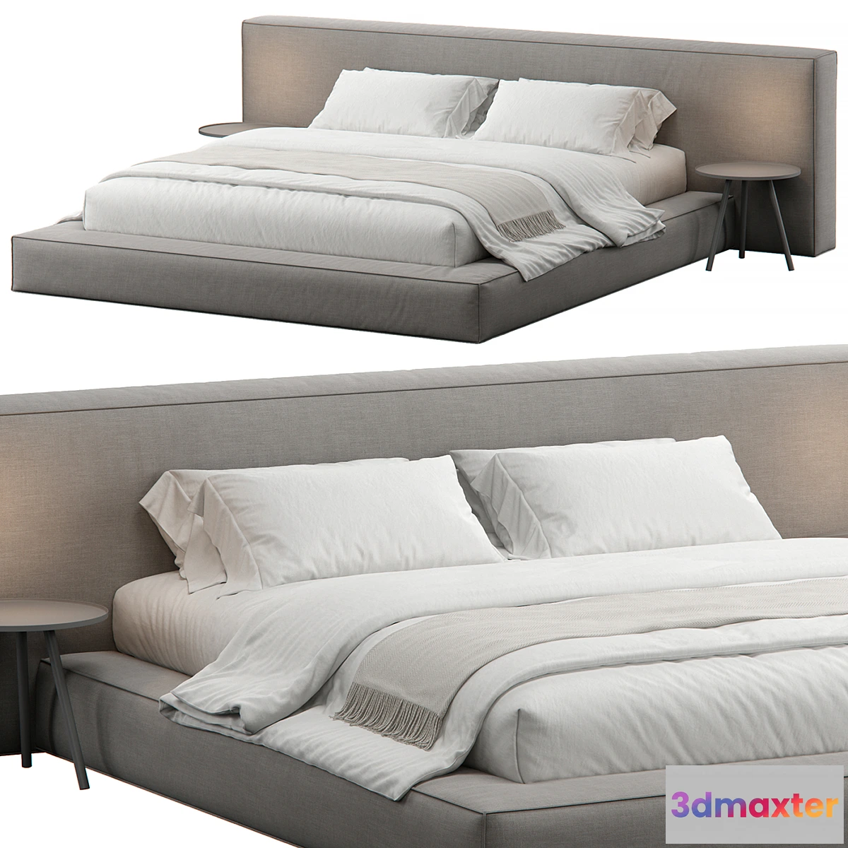 1427380 - Eldridge Bed by Maden Home 3D Max