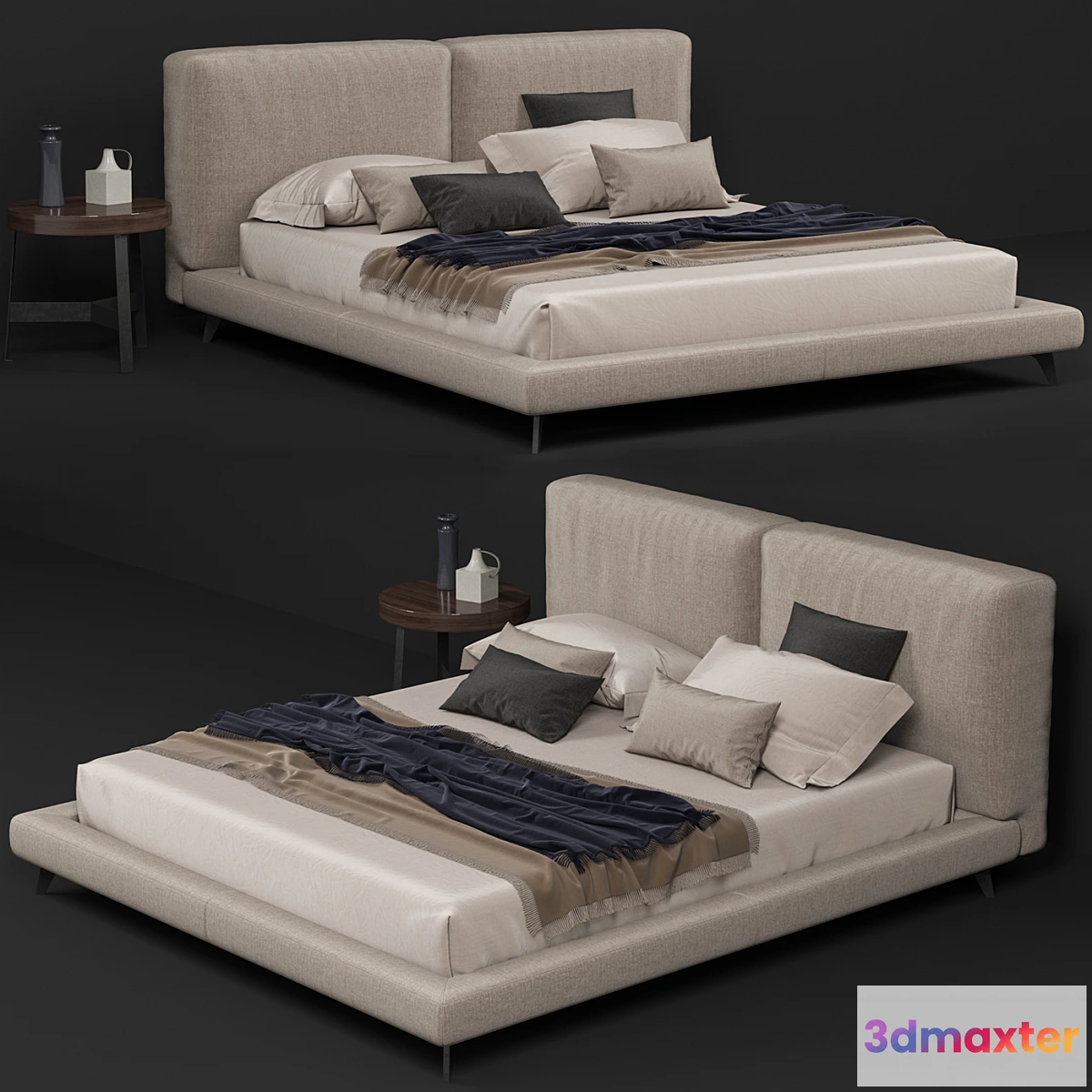 1428732 - Ditre Italia Sound Bed 3D Max