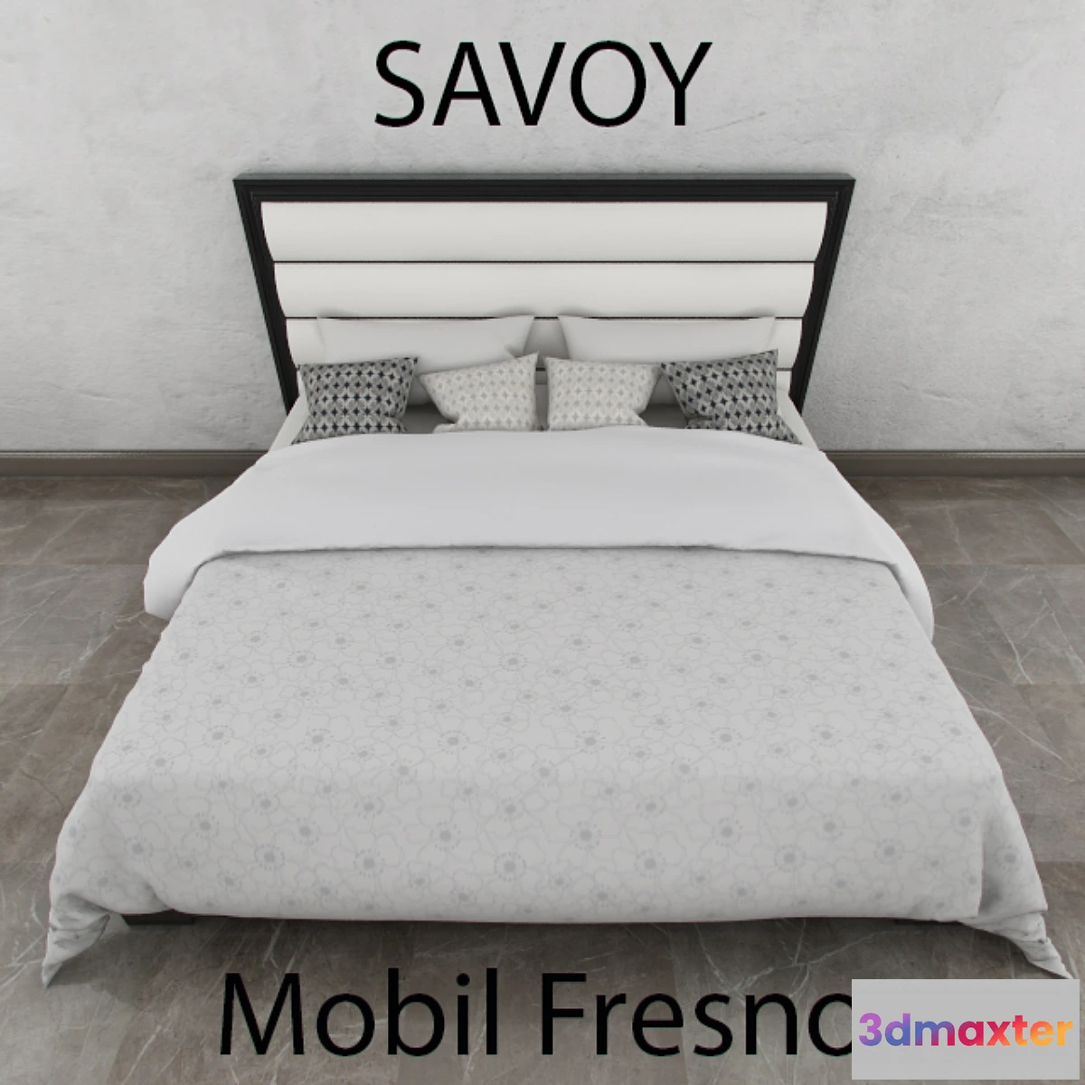 1430248 - Mobil Fresno_savoy_bed 3D Max