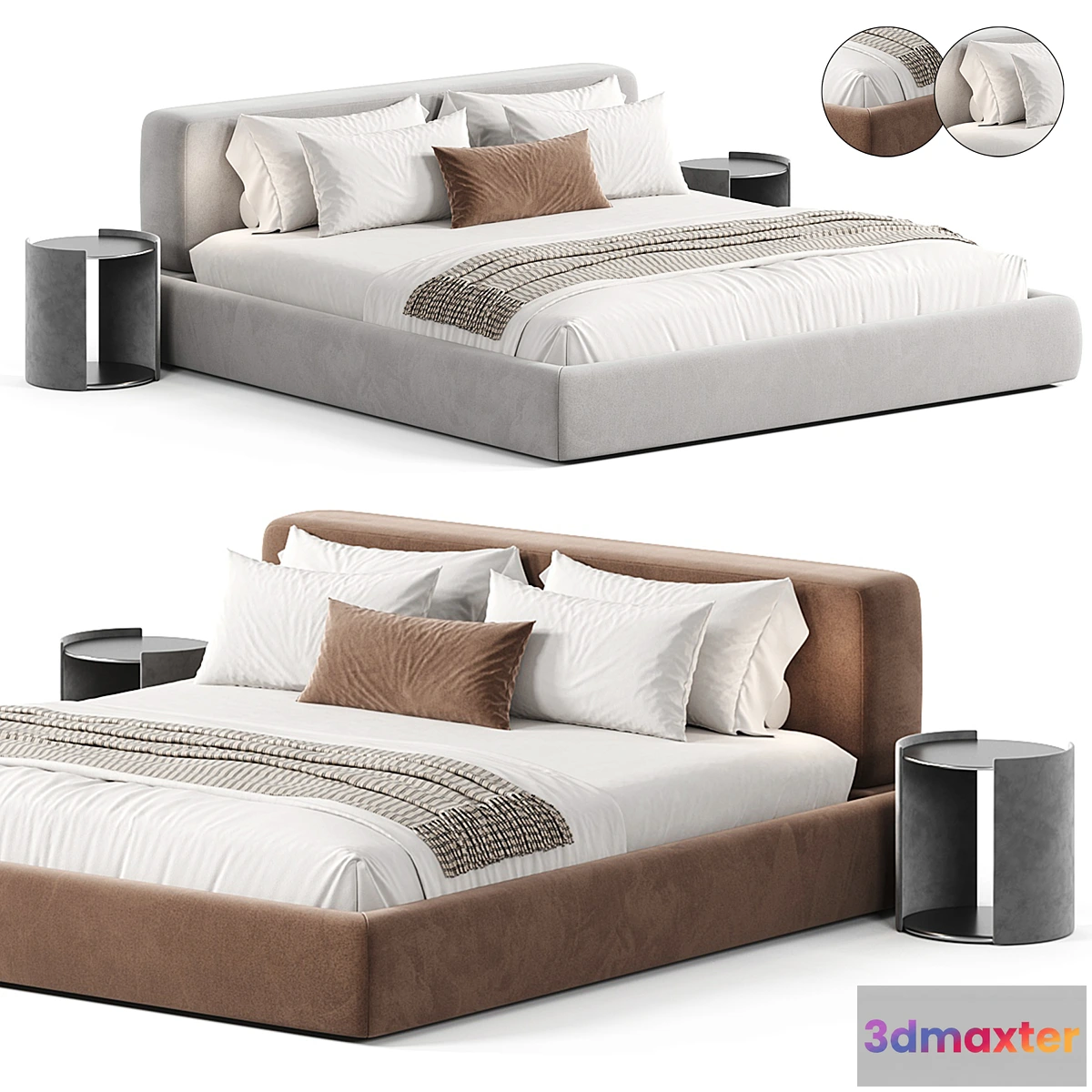 1431888 - Atom Slow Bed 3D Max