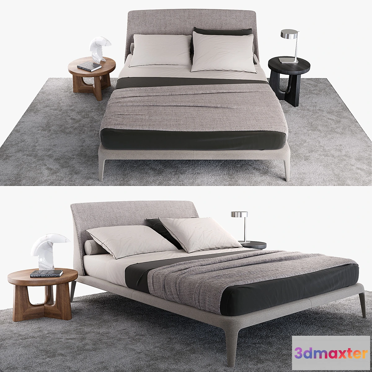 1432908 - Poliform Kelly Imbottito 3D Max