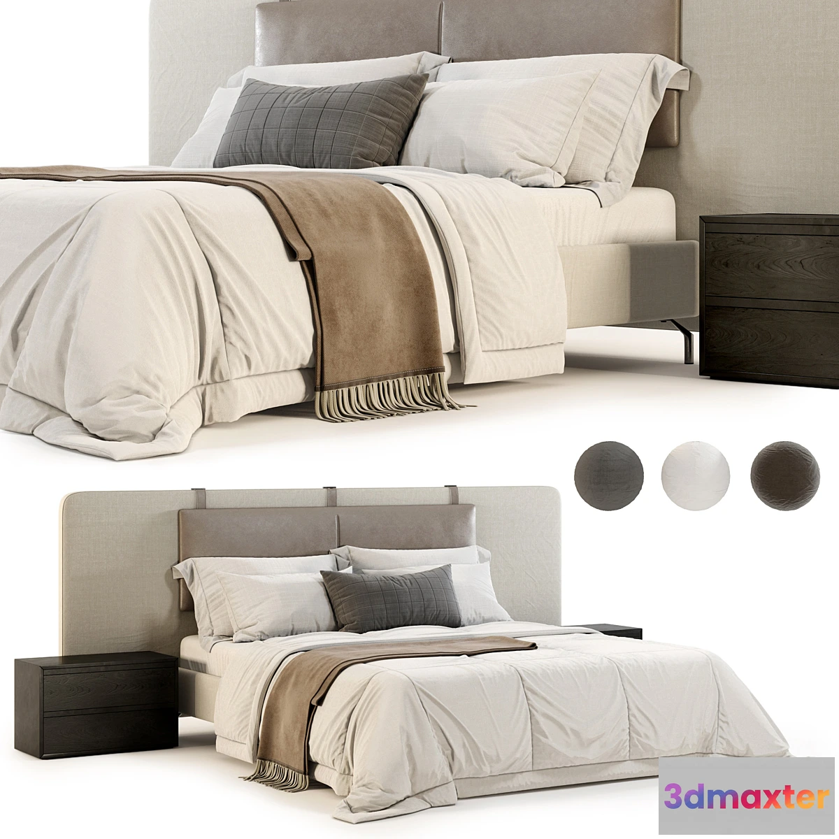 1432948 - SERRABed thesofaandchair Company 3D Max