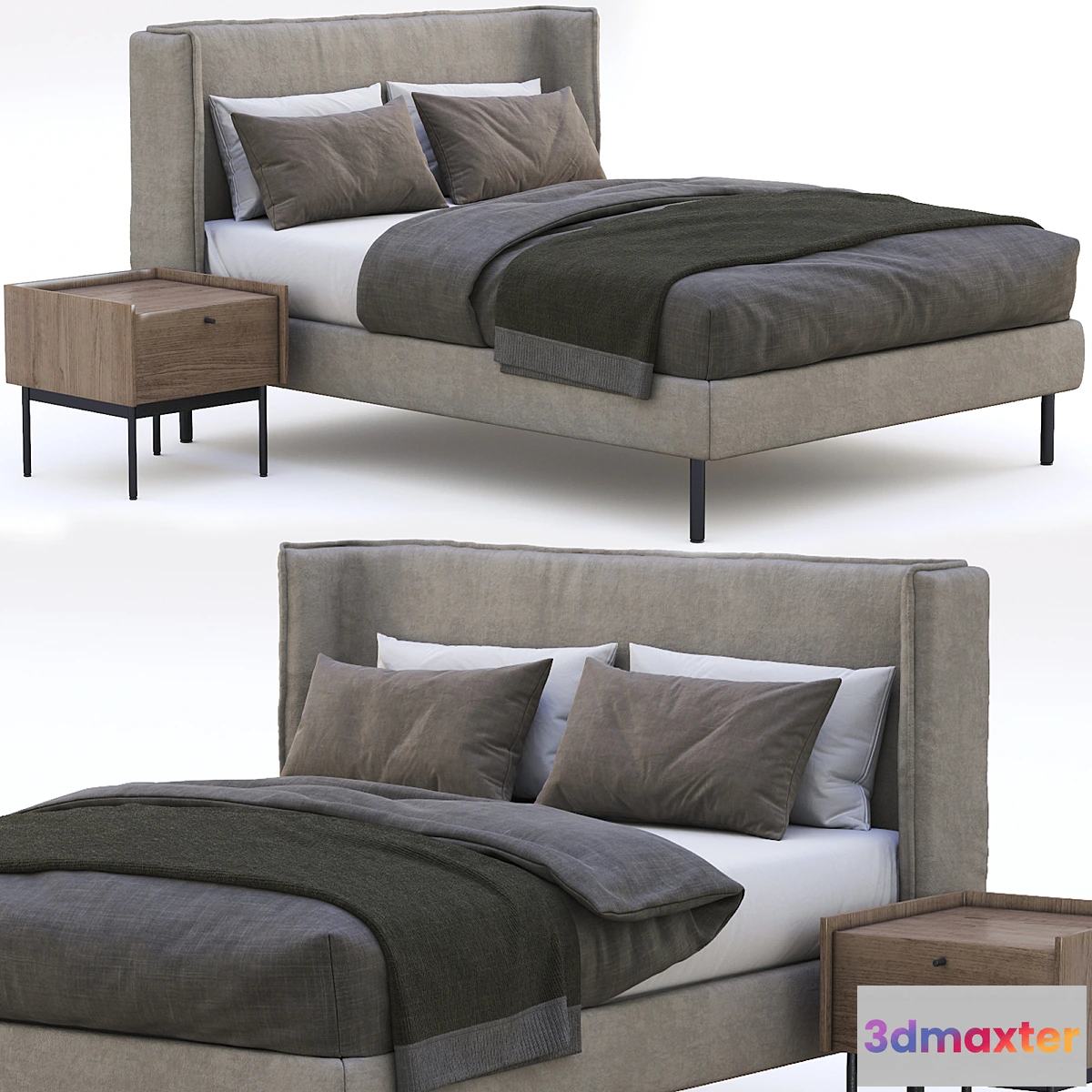 1434108 - Zegen Bed Naomi 3D Max