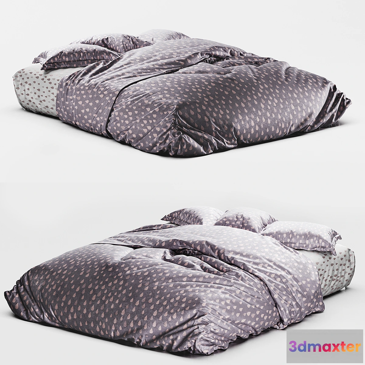 1434334 - bed linen 3 3D Max