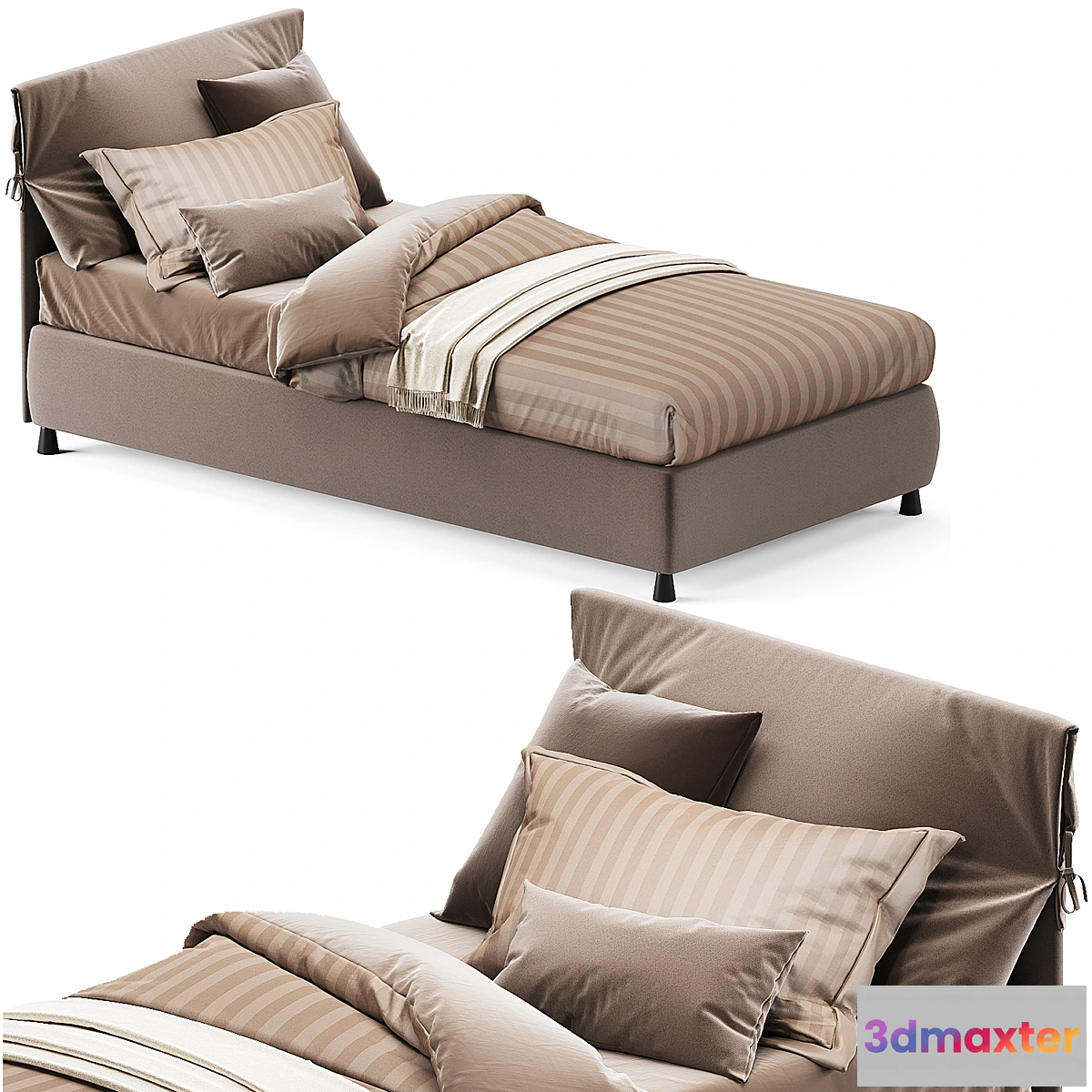 1436290 - Single bed Flou NATHALIE 3D Max