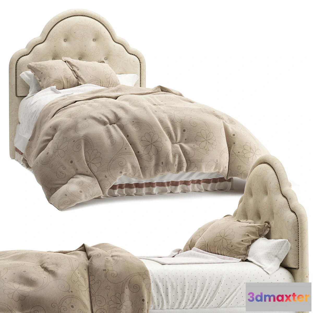 1437258 - Classic children’s bed 3D Max