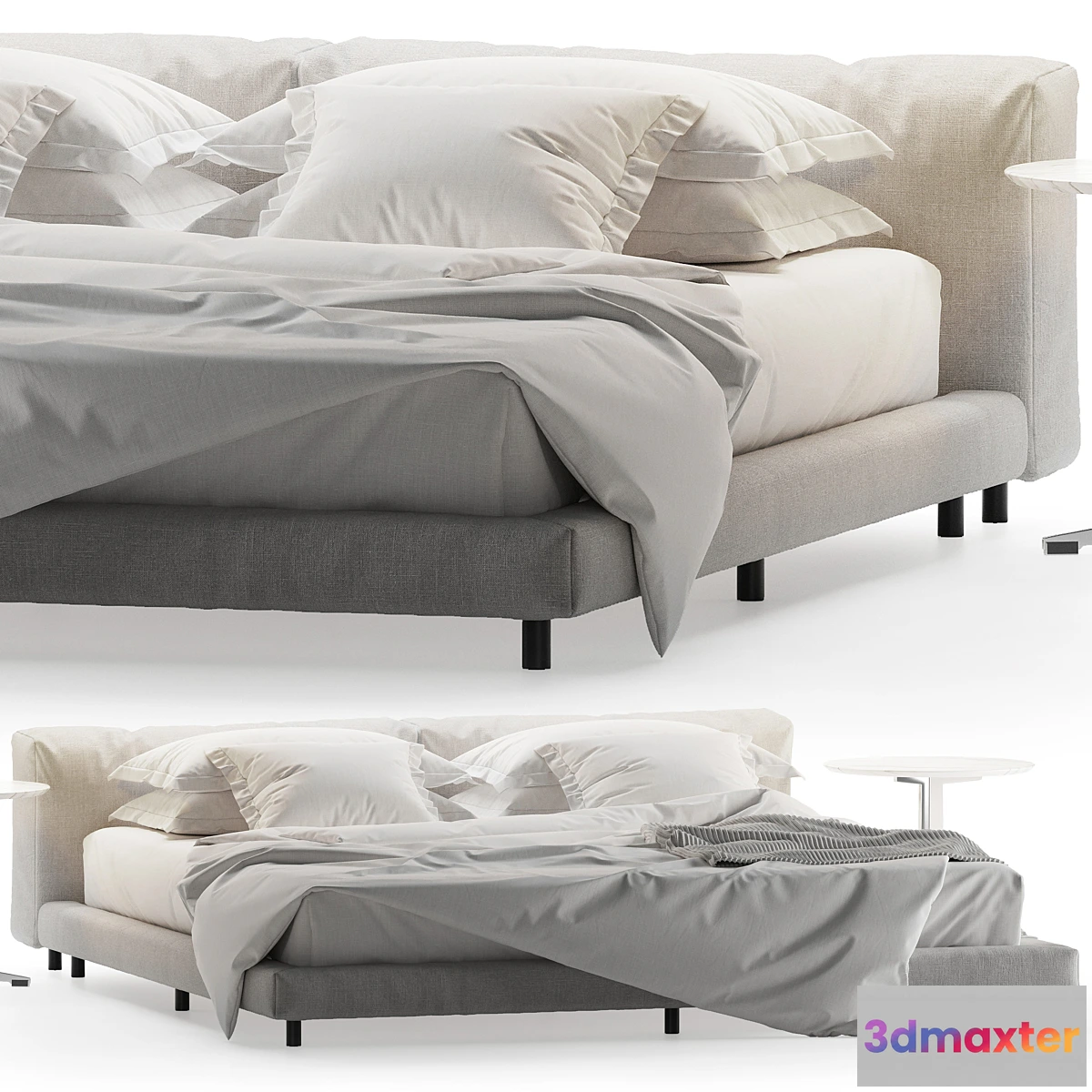 1437658 - Living divani Softwall bed 3D Max