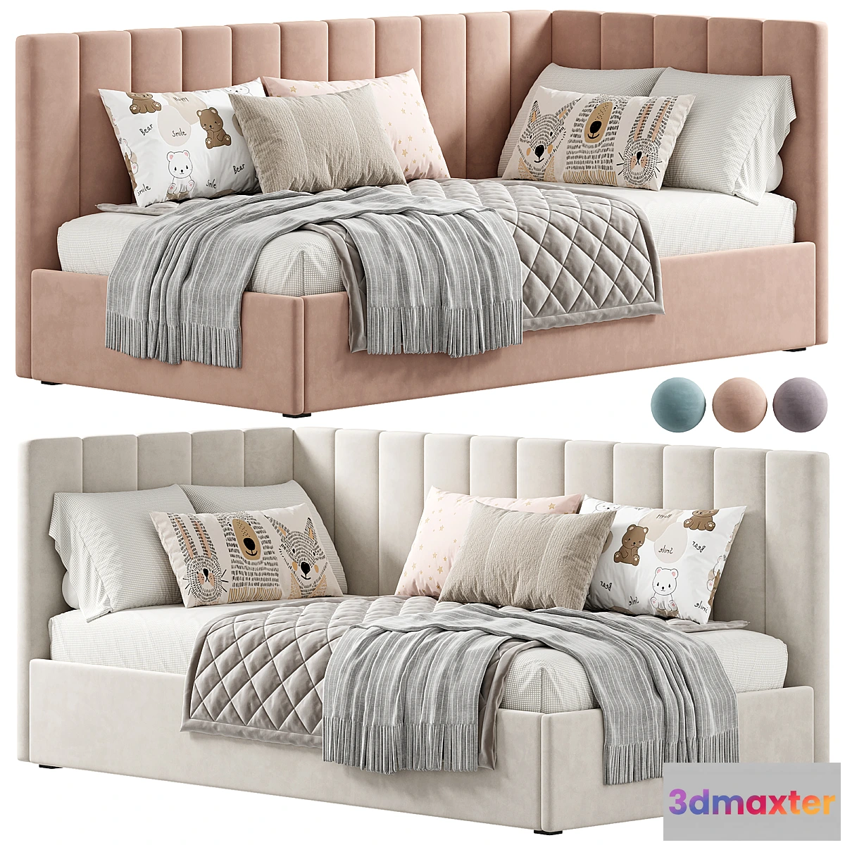 1437950 - Baby Bed Mercury 3D Max