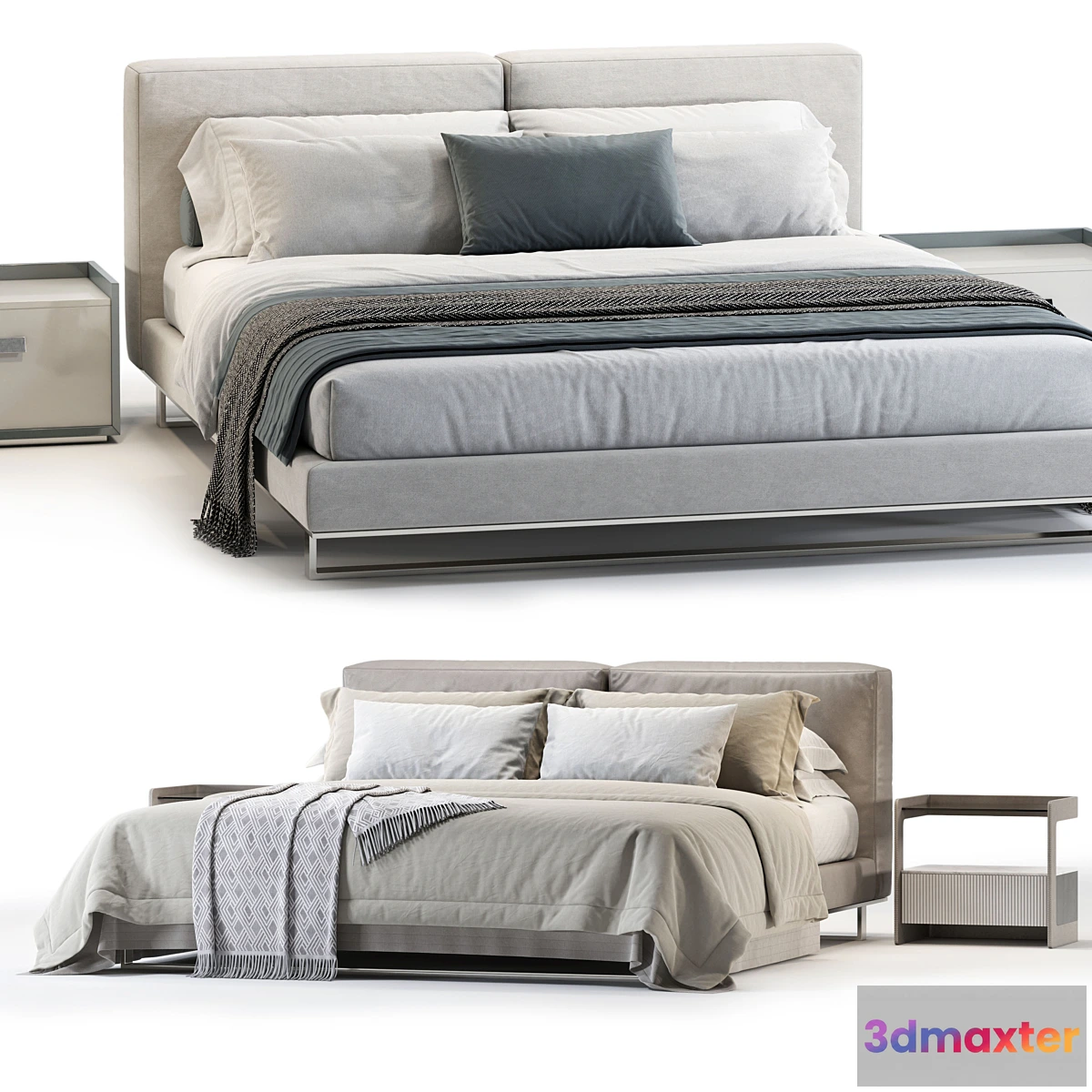 1438610 - Alivar Echo Bed NO.2 3D Max