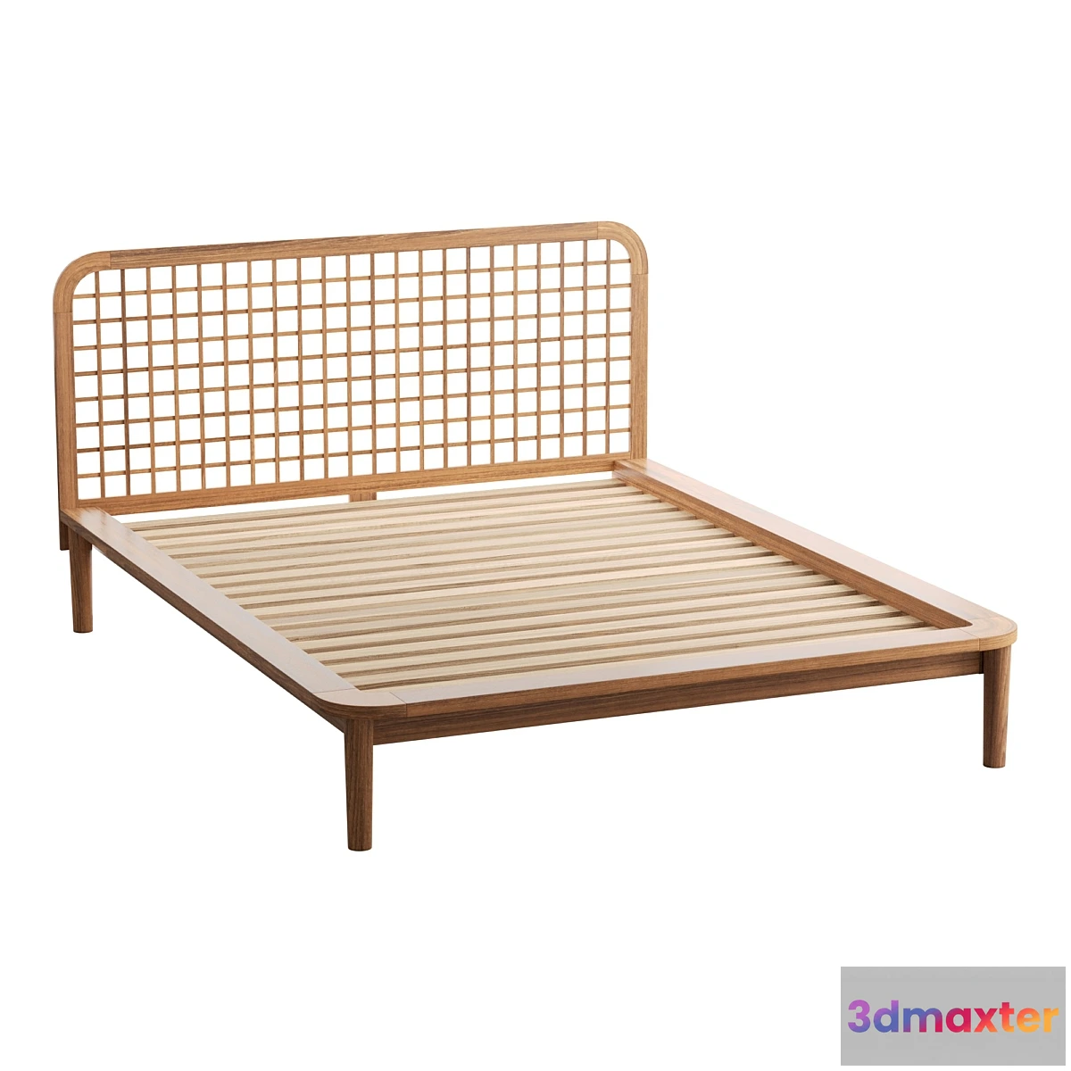 1438638 - Nyla Platform Bed 3D Max