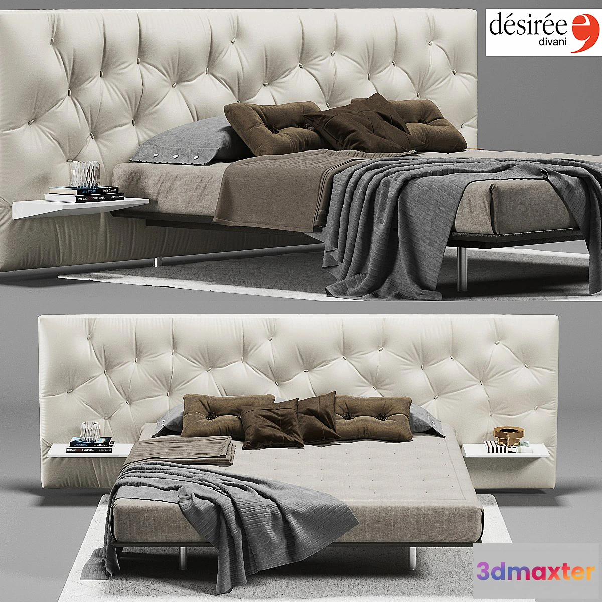 1439186 - CHANCE UP Bed 3D Max