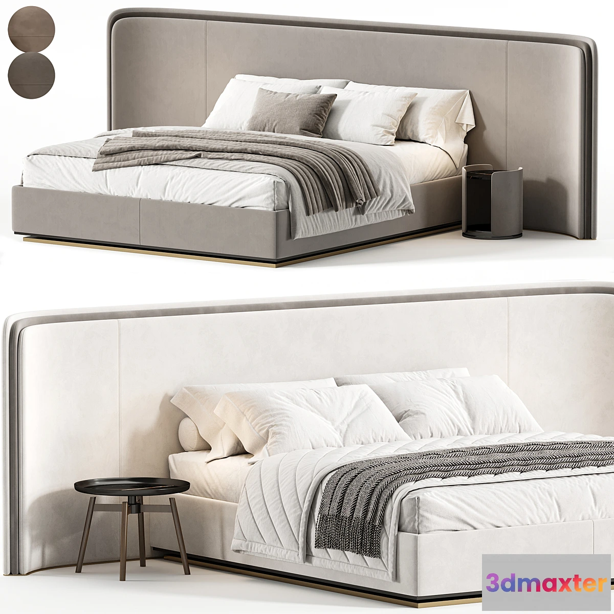1440140 - Double bed Calabria Frato 3D Max