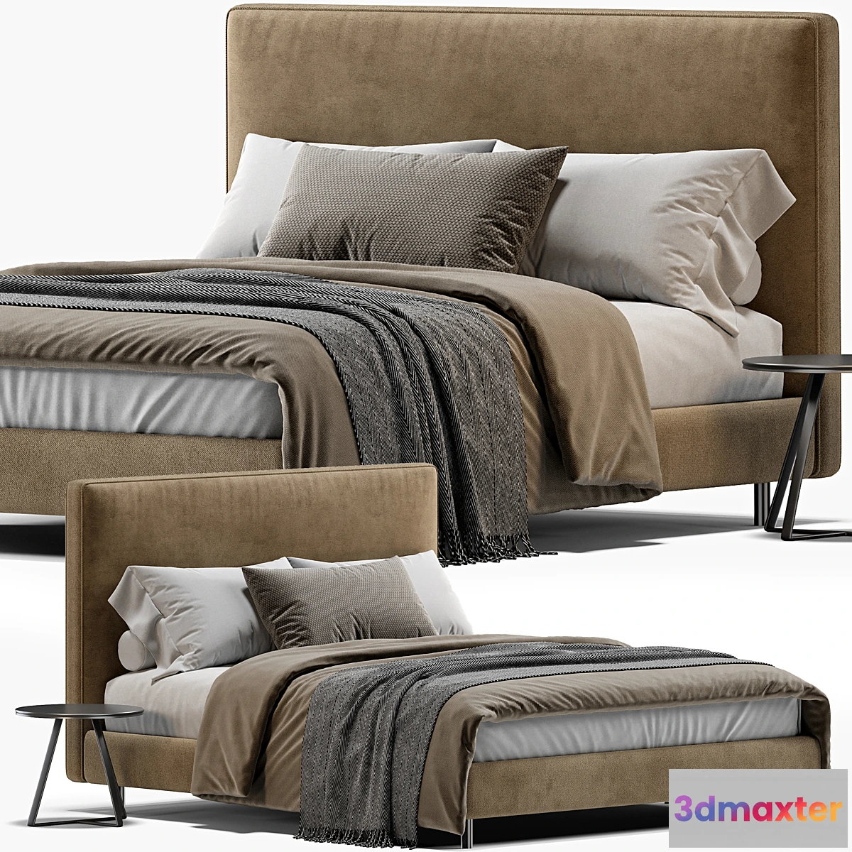 1440828 - Ikea Dunvik Bed 3D Max
