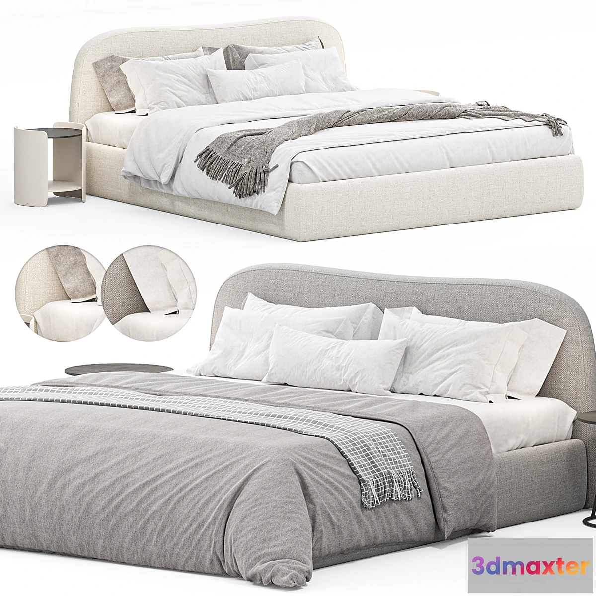 1441974 - Aurore bed by Bodema 3D Max