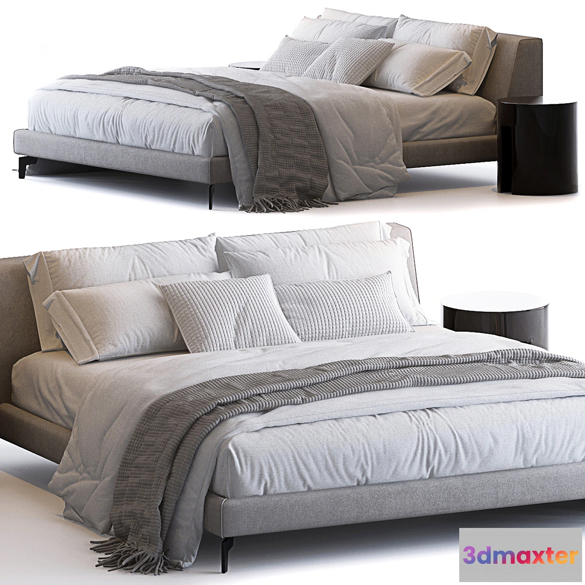 1442902 - Louis up bed by Meridiani 3D Max