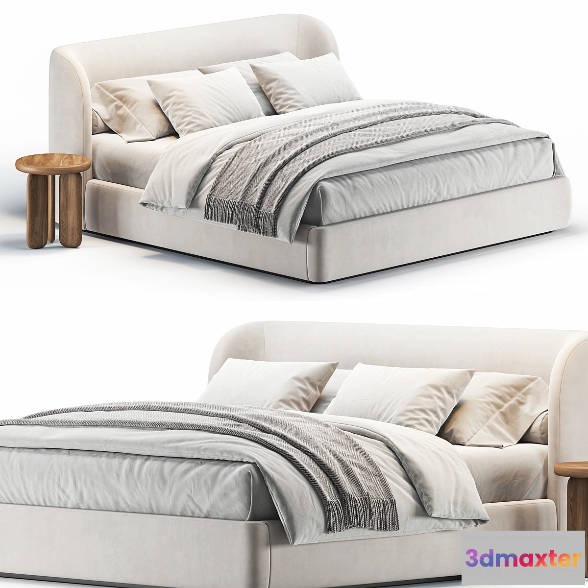 1443048 - Copenhagen Bed 3D Max