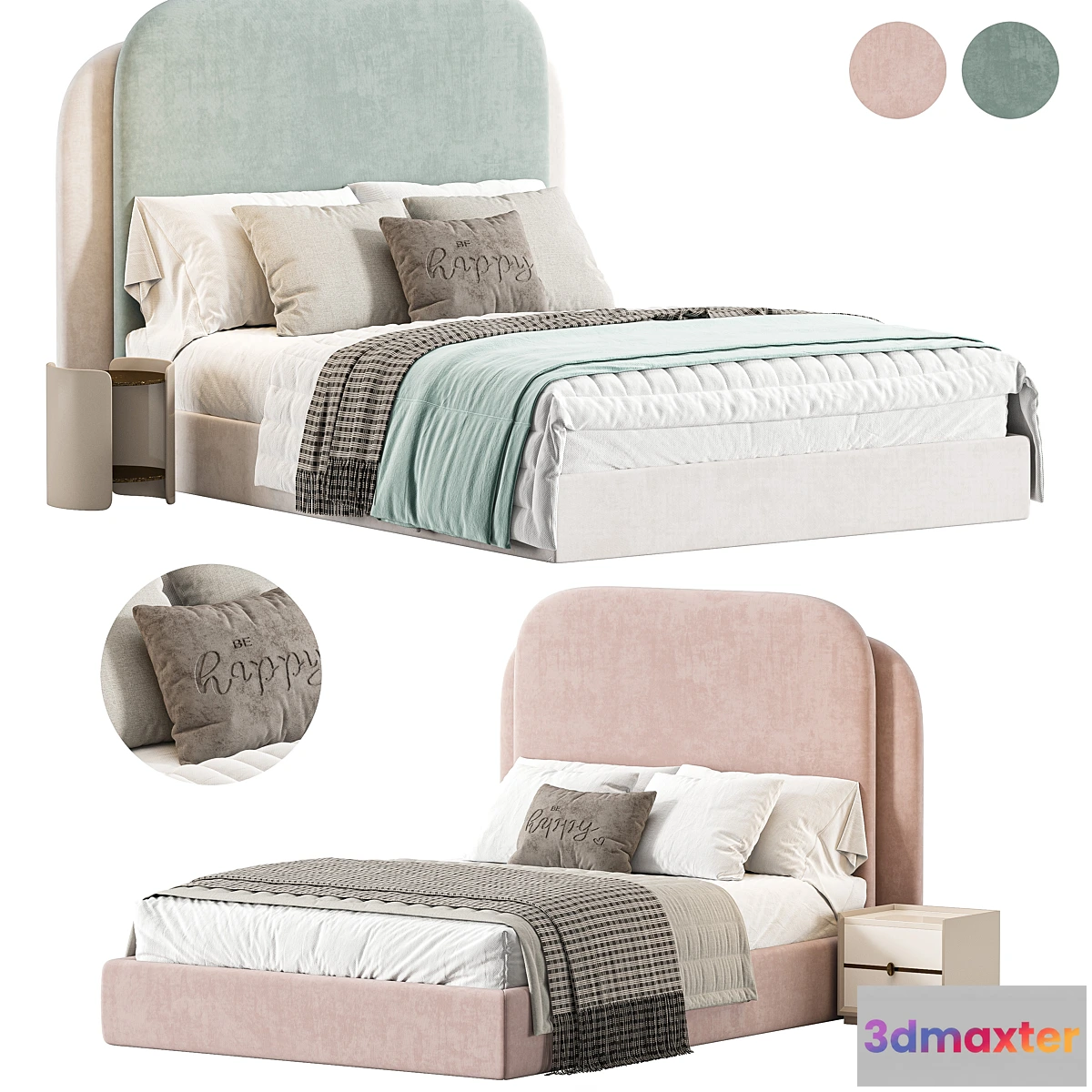 1443316 - Suspender Bed By Fairytale 3D Max