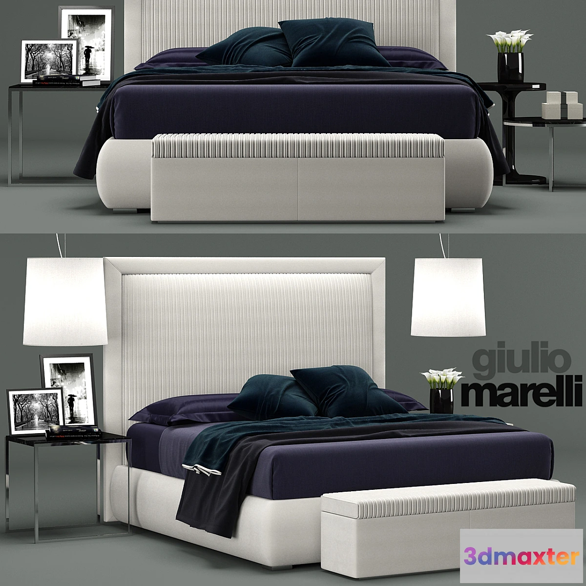1444528 - Bed Spencer Giulio Marelli 3D Max