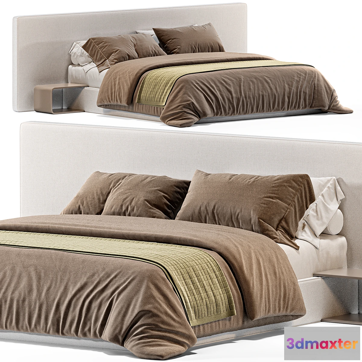 1445404 - Felis Bowie Bed 3D Max