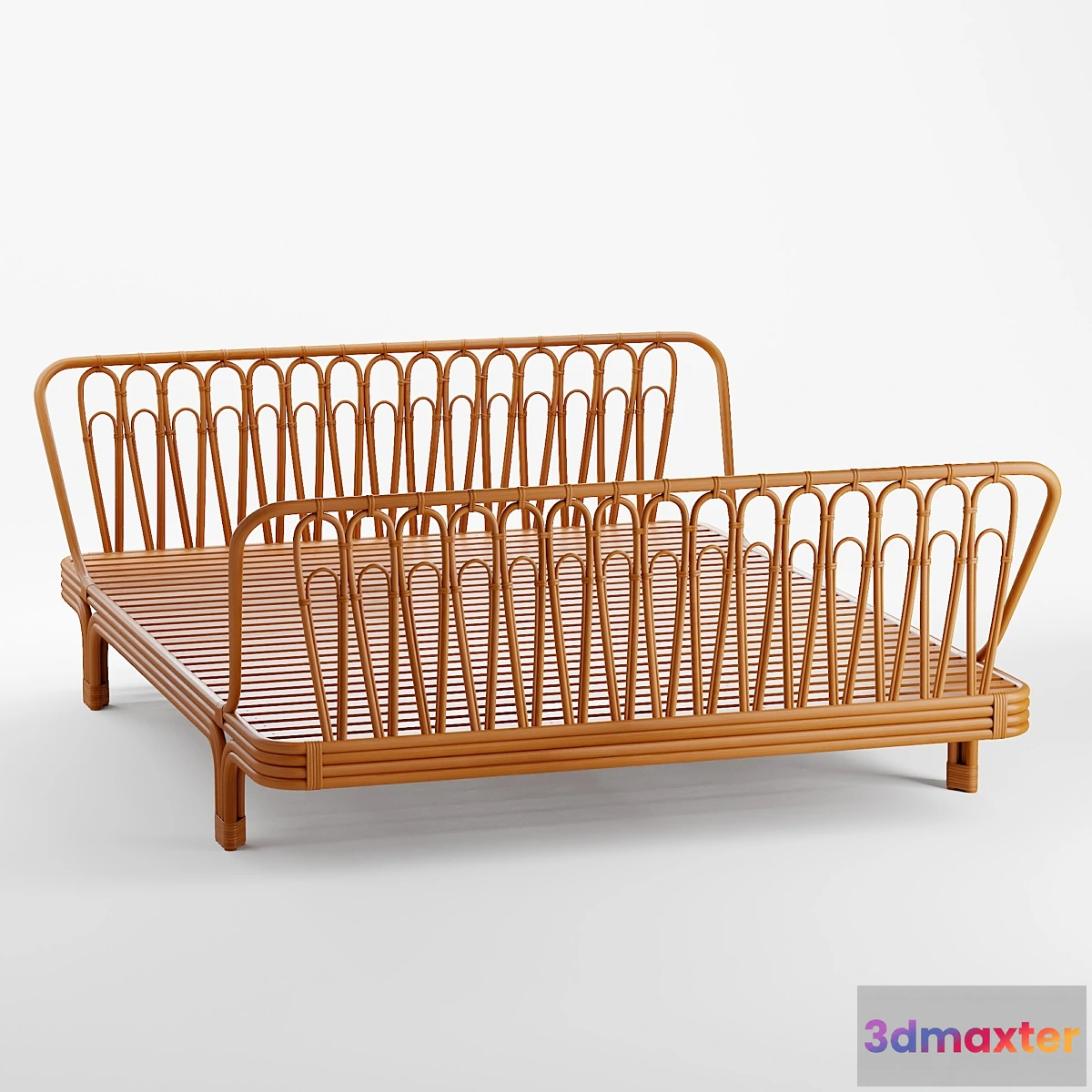 1447512 - Canoga Rattan Bed 3D Max