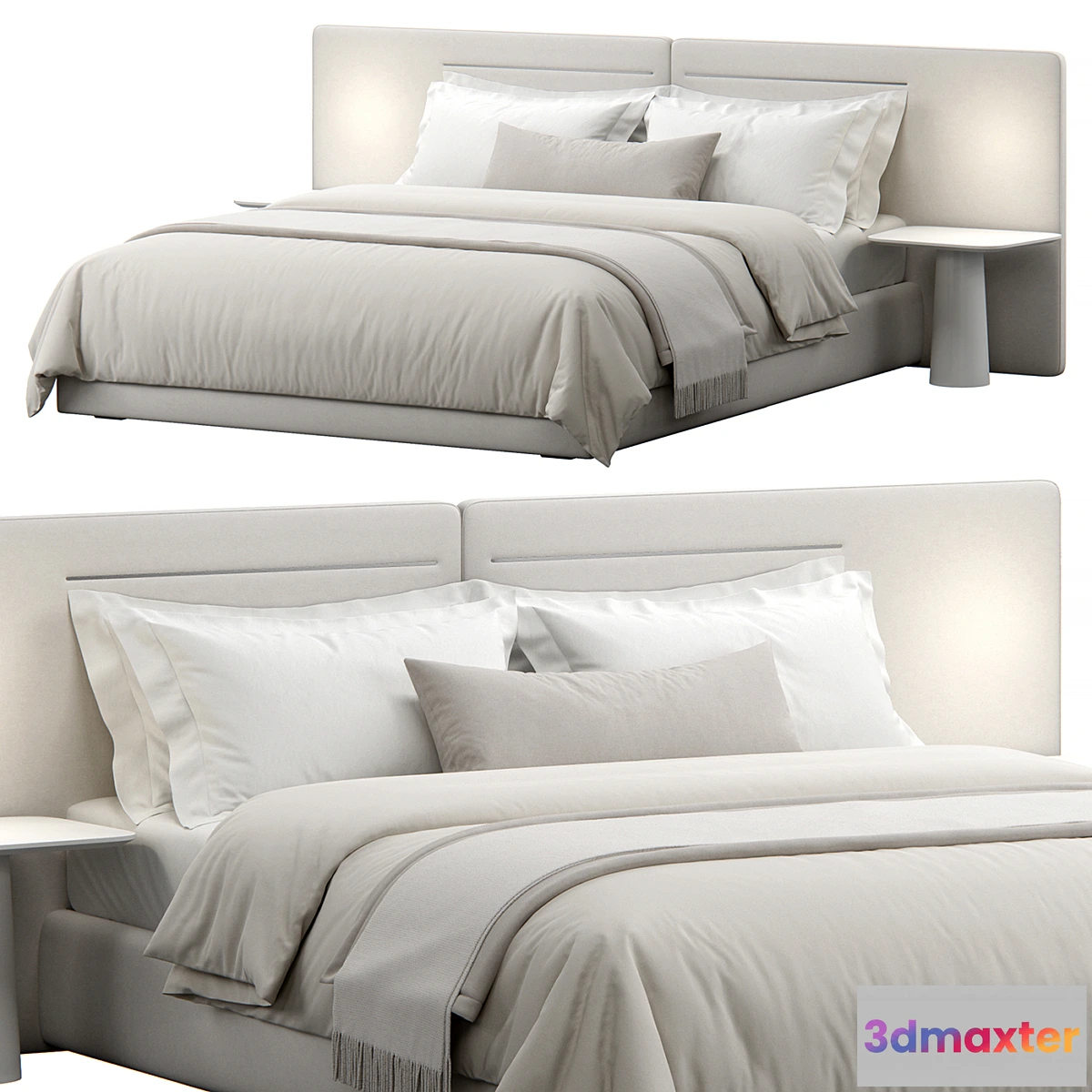 1447570 - Panels Bed 3D Max