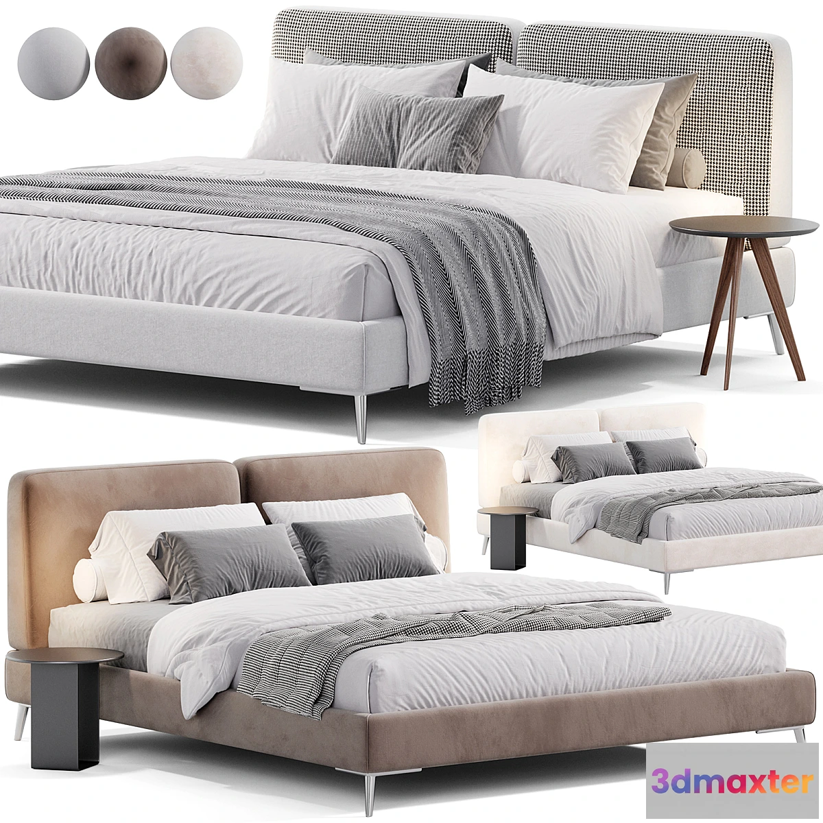 1447778 - Crone bed by Como Casa 3D Max