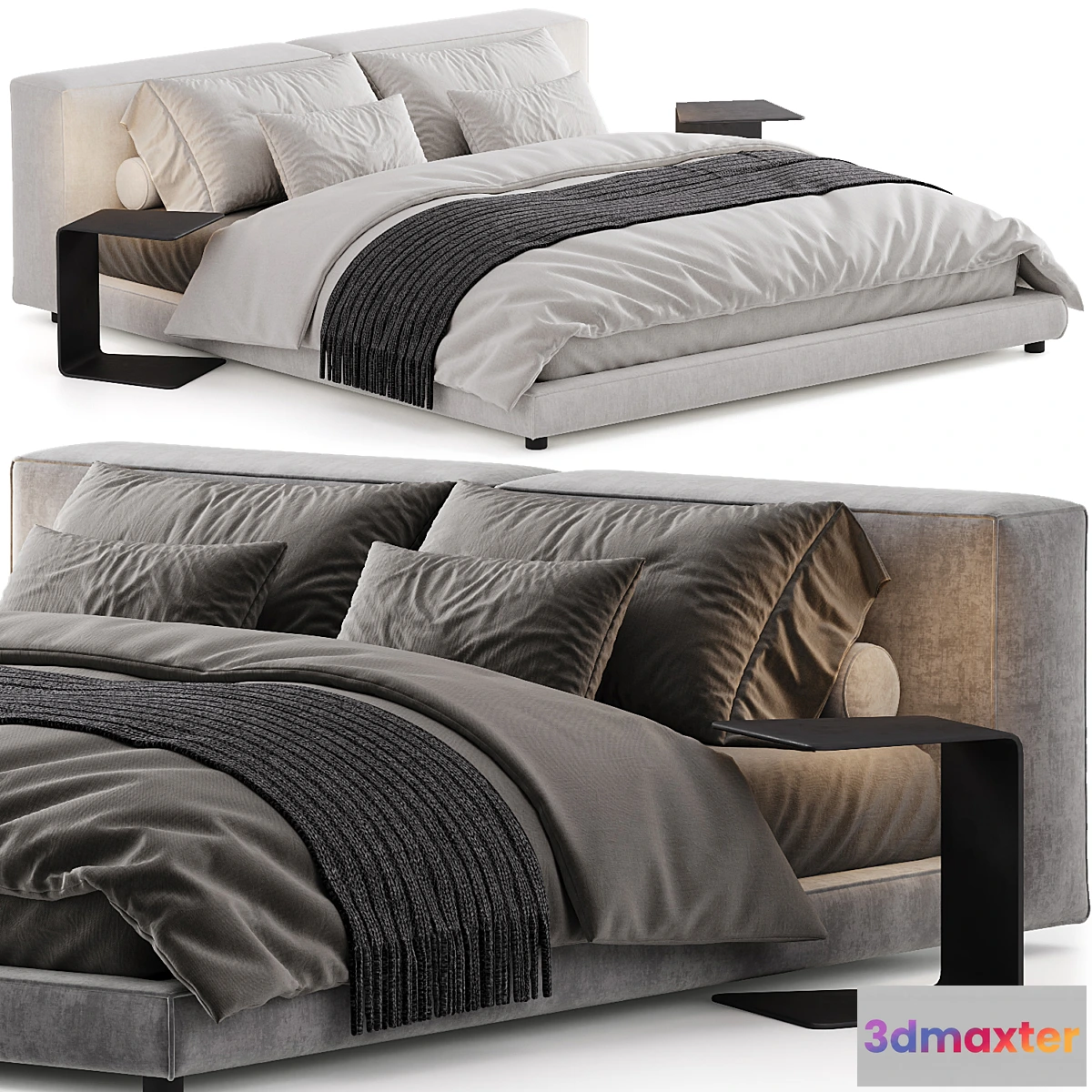 1448014 - Bed Living Divani NeoWall 3D Max