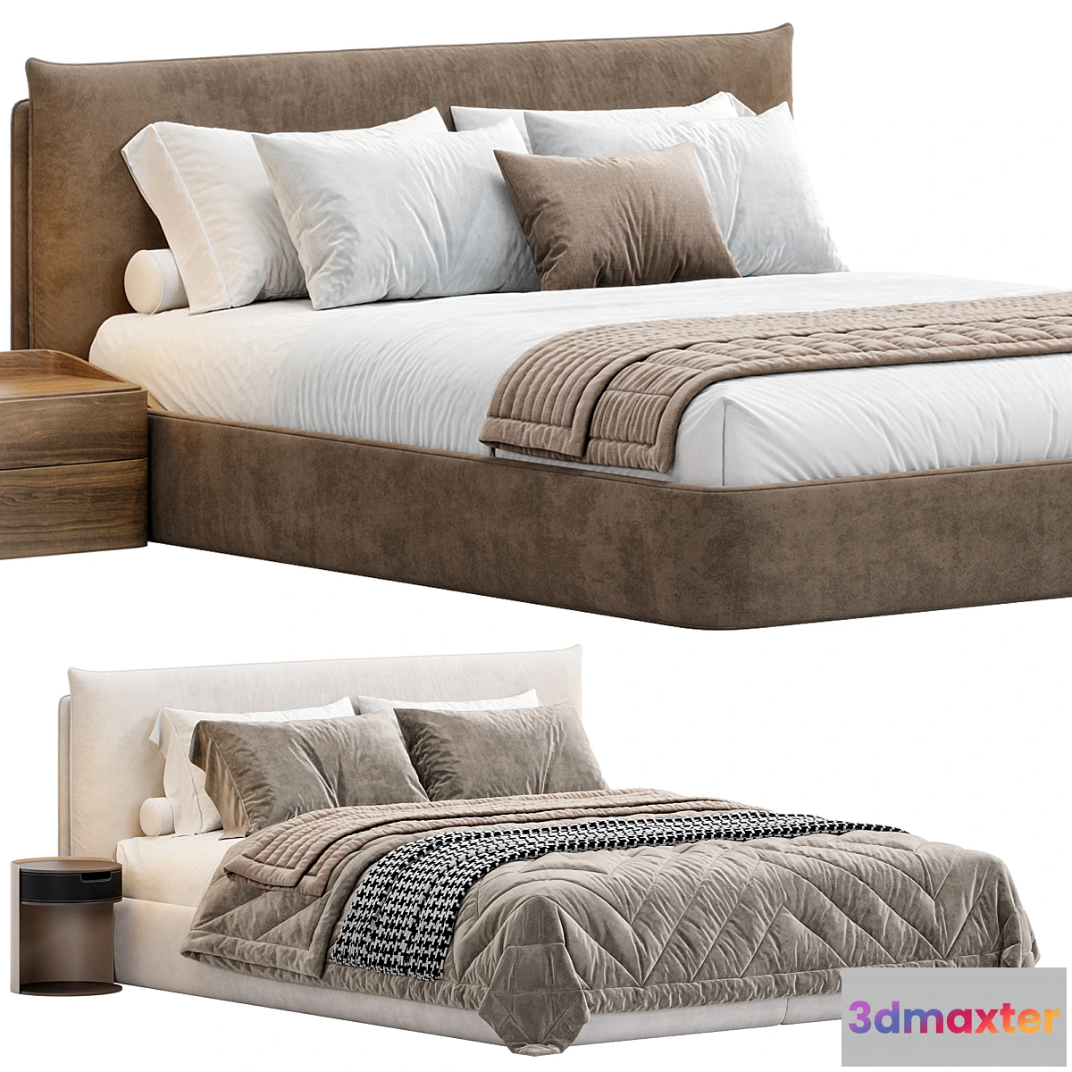 1448394 - LOTUS Bed By Ogogo 3D Max