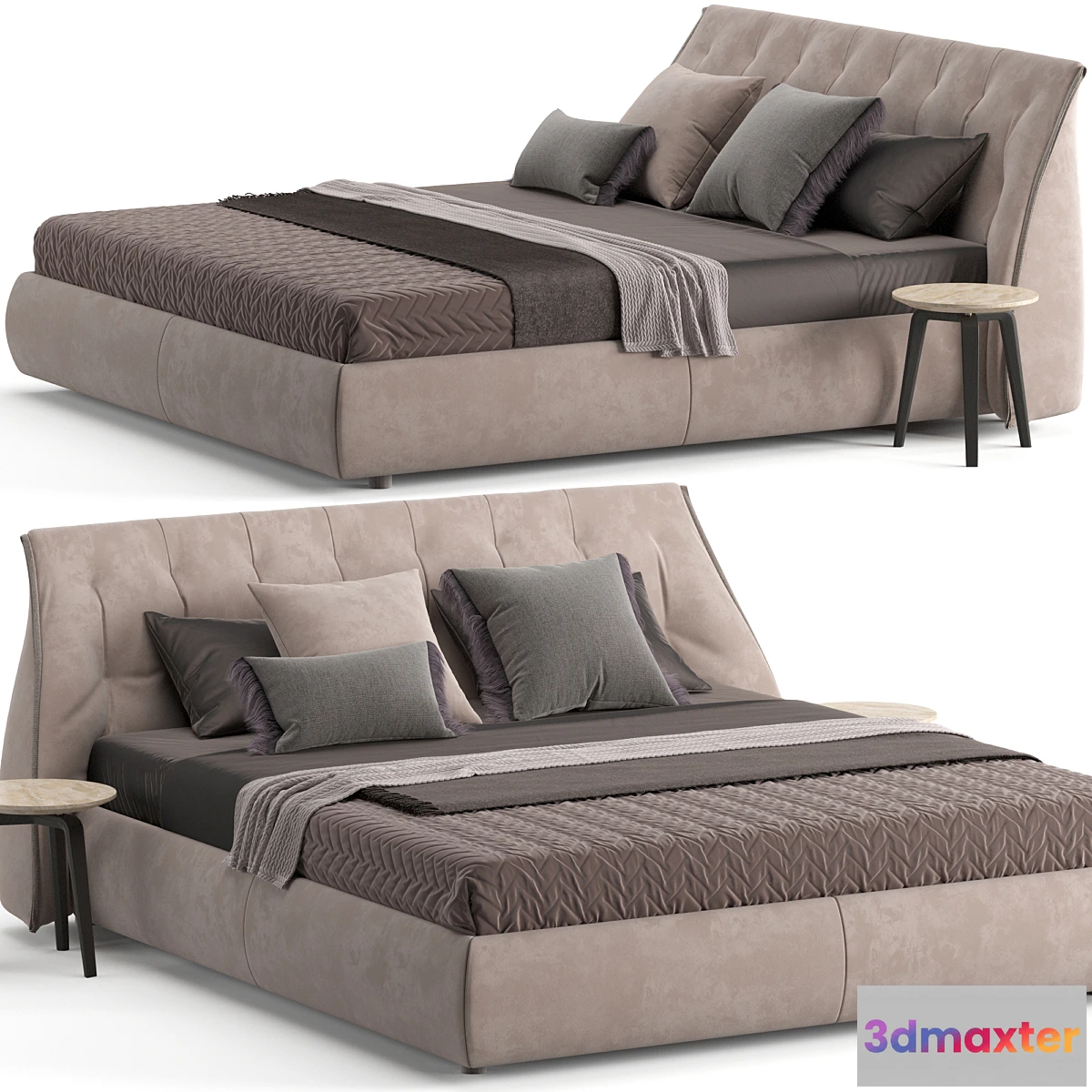 1449904 - Misura Emme Sumo Bed 3D Max