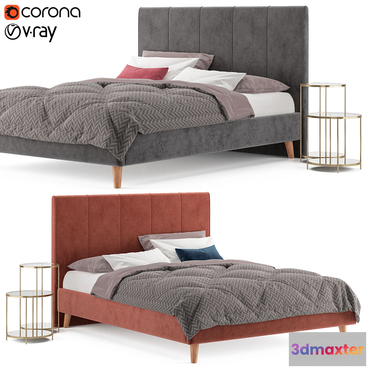 1449982 - Bed Sharon divan.ru 3D Max