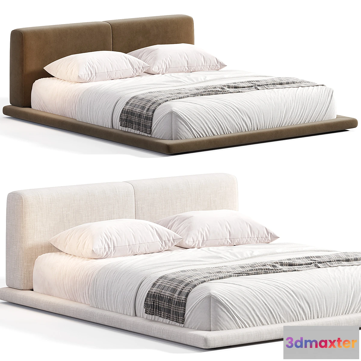 1450870 - Low low bed 3D Max