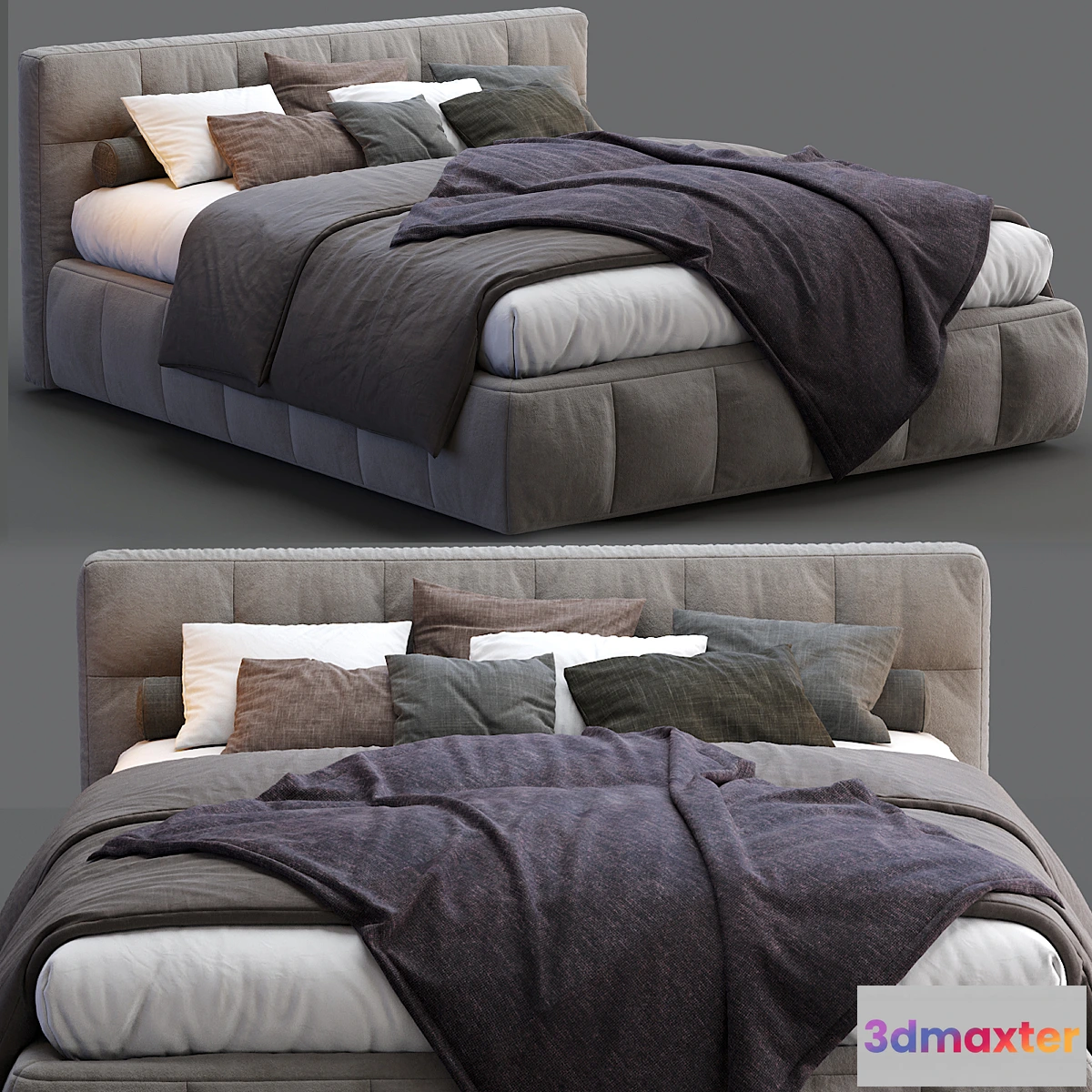 1450946 - Lecomfort Bed GAUCHO 3D Max