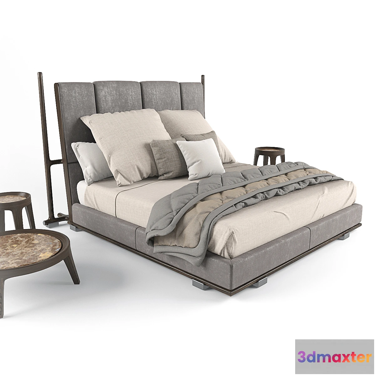1450972 - Bed ICARO Mood Flexform 3D Max