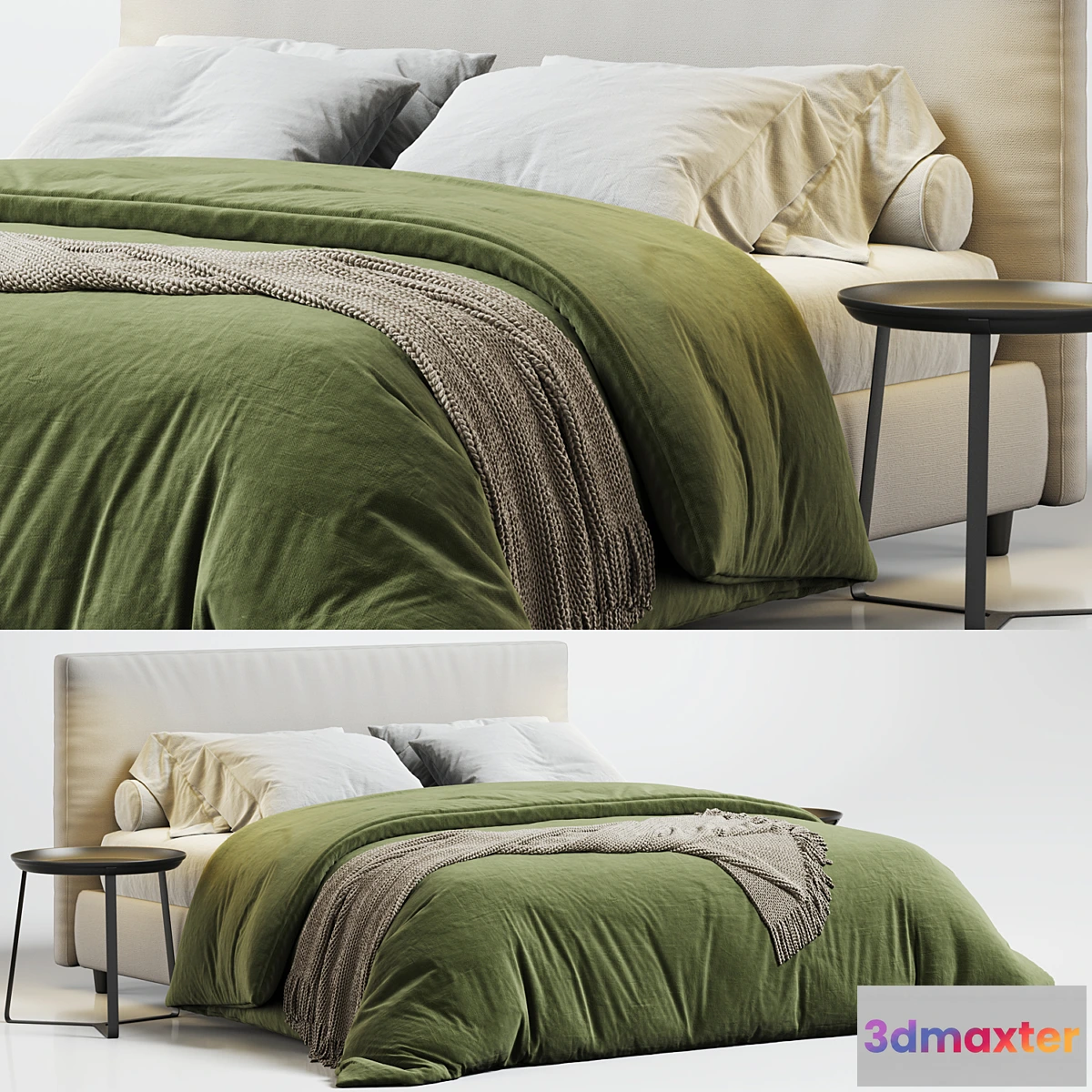 1451694 - Ikea Dunvik Bed 3D Max