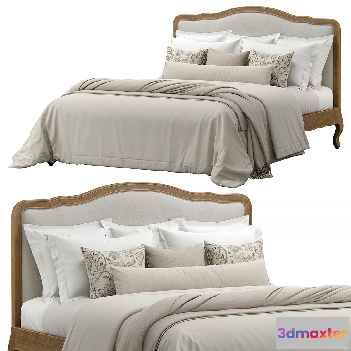 1452158 - Grace Bed 3D Max
