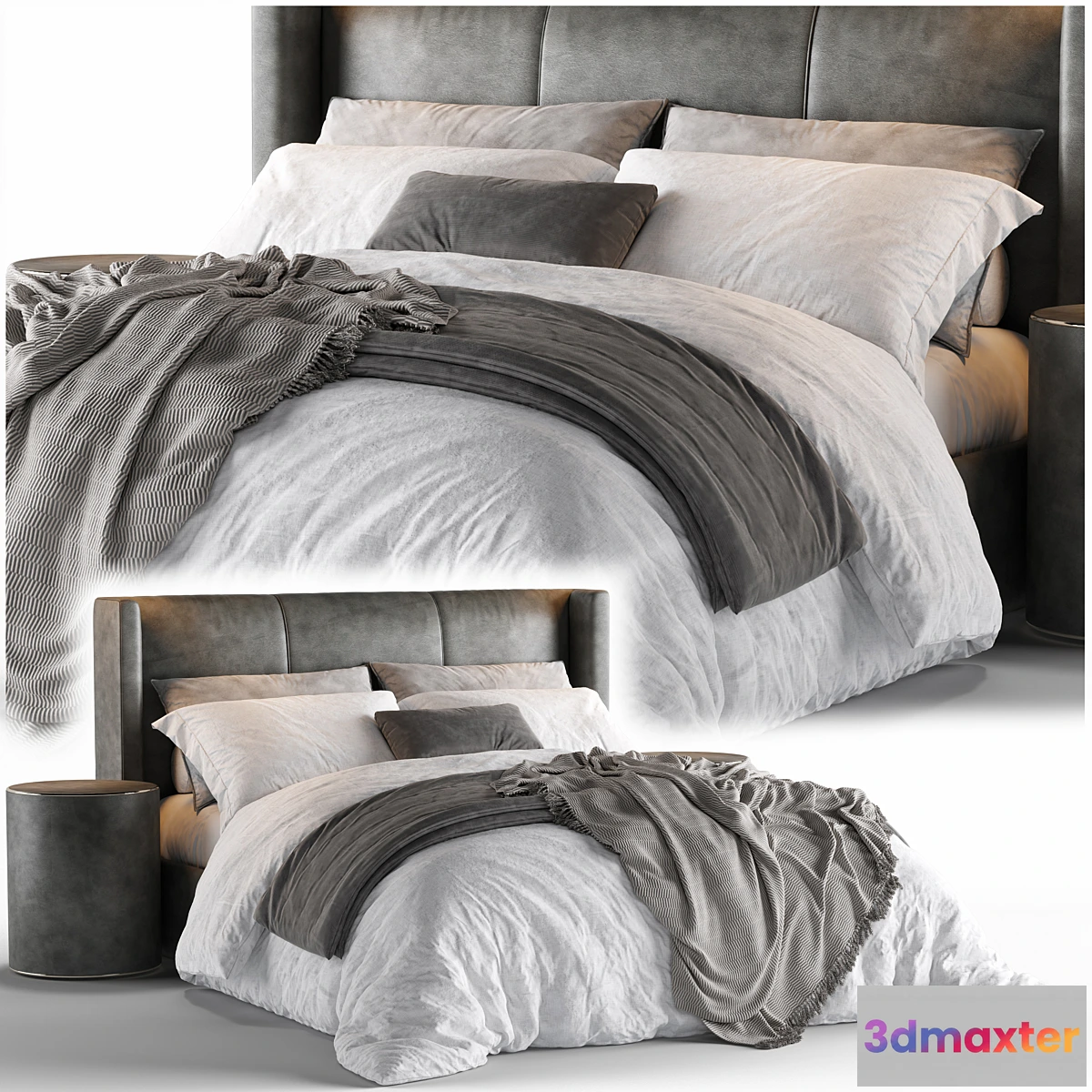 1452522 - RH Lawson (Queen Bed) 3D Max