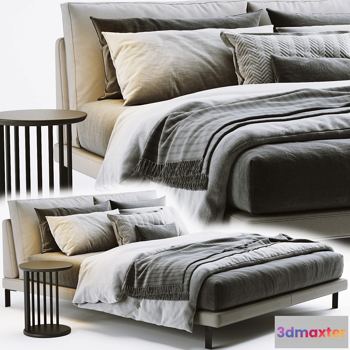 1454064 - Alivar lady b bed 3D Max