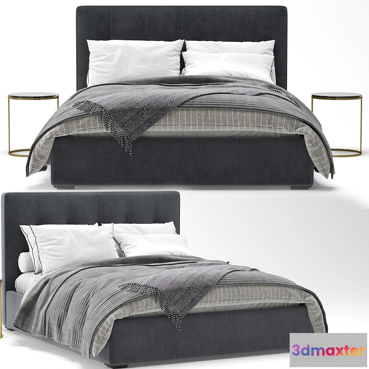 1454126 - Bed Bardó Meridiani 3D Max