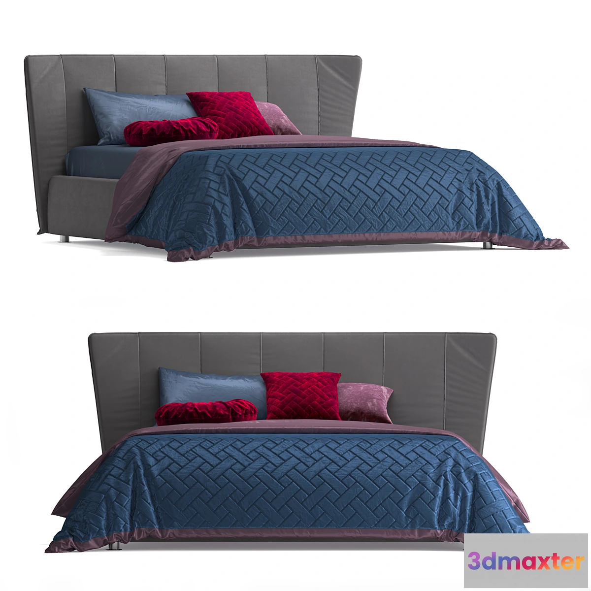 1454222 - Bed DALL’AGNESE Celine 3D Max