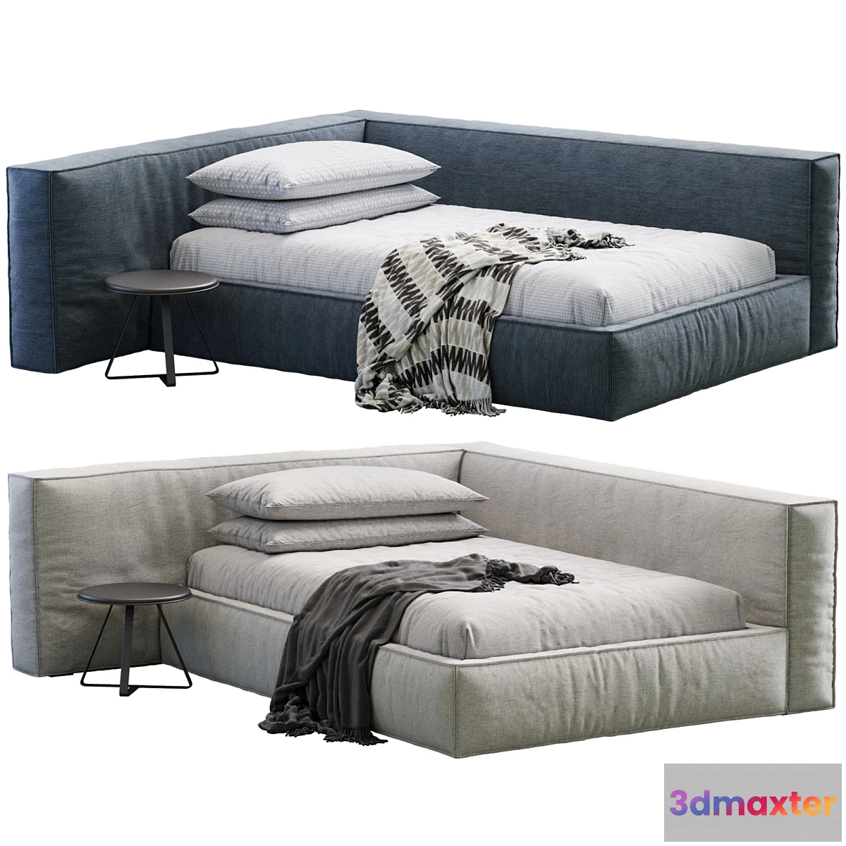 1454800 - Boca Mini Bed 3D Max