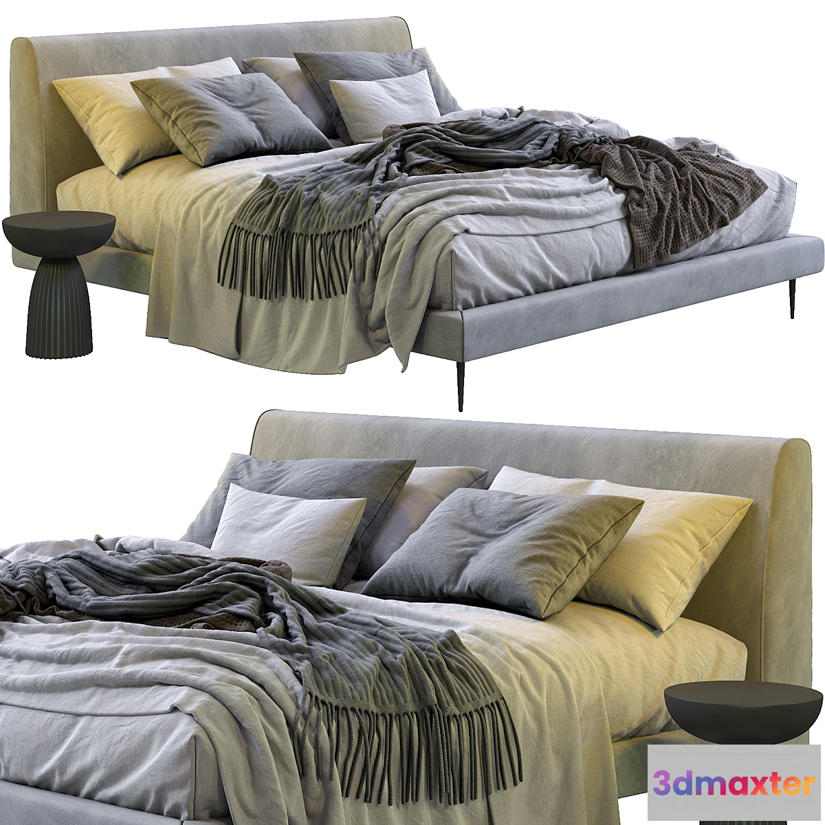 1454946 - Boconcept Bed ARLINGTON 3D Max